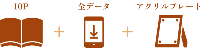 10P+全データ+アクリルプレート
