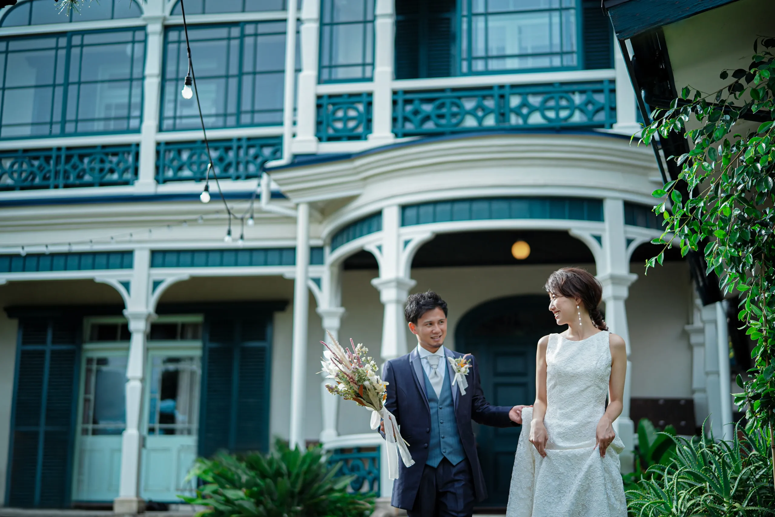 大阪府堺市にある写真館、FYS Photographyの洋装フォトウェディング撮影