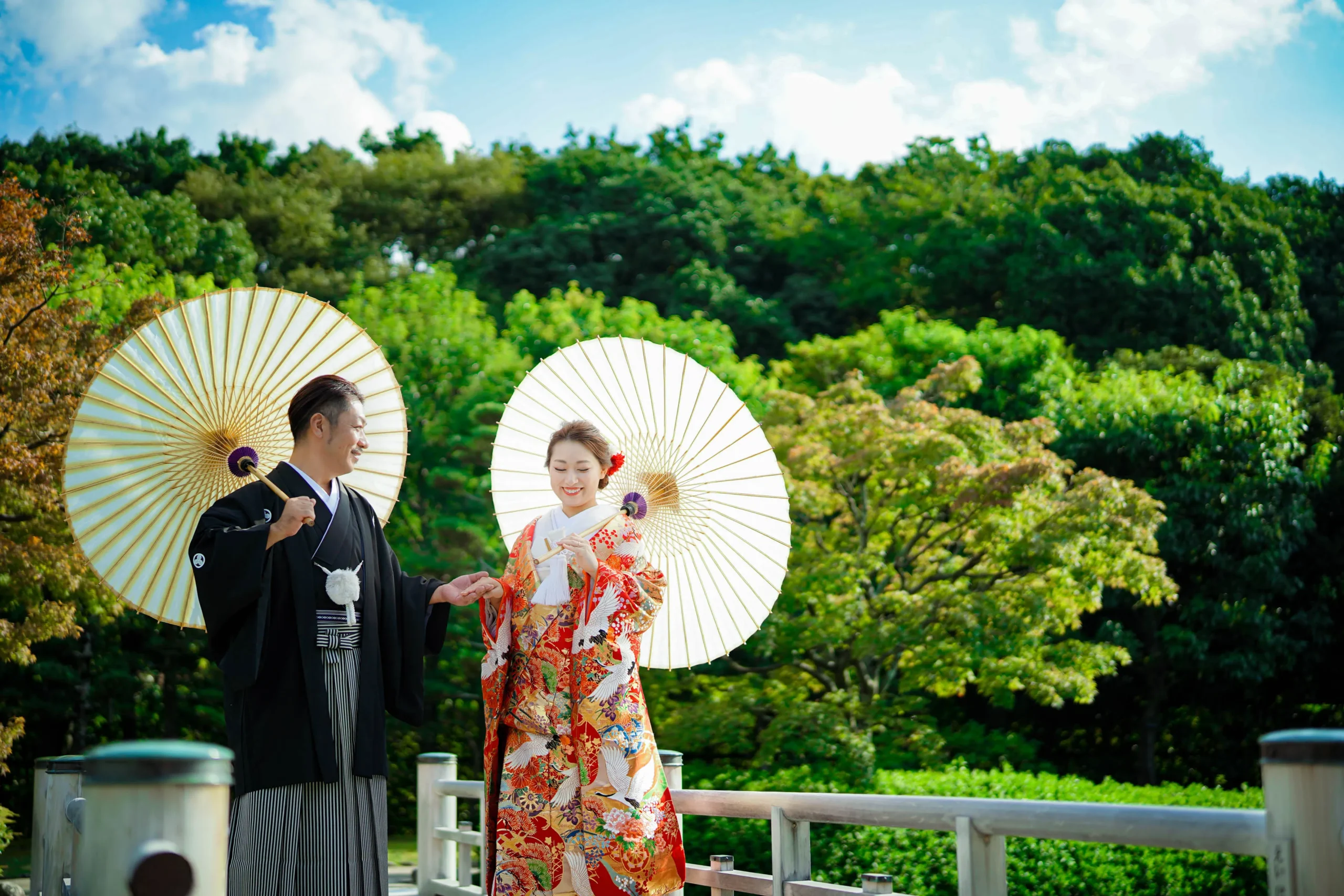 大阪府堺市にある写真館、FYS Photographyの和装ウェディングフォト