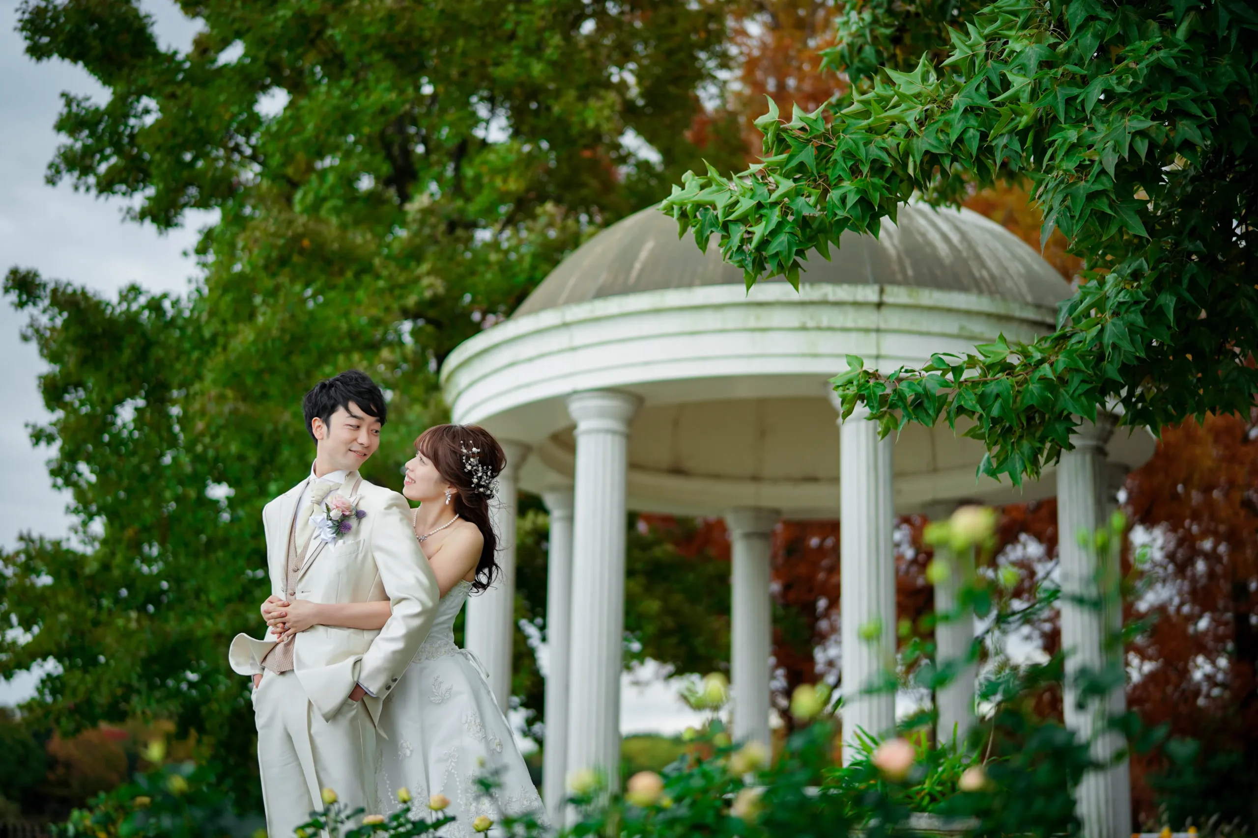 大阪府堺市にある写真館、FYS Photographyの洋装ウェディングフォト