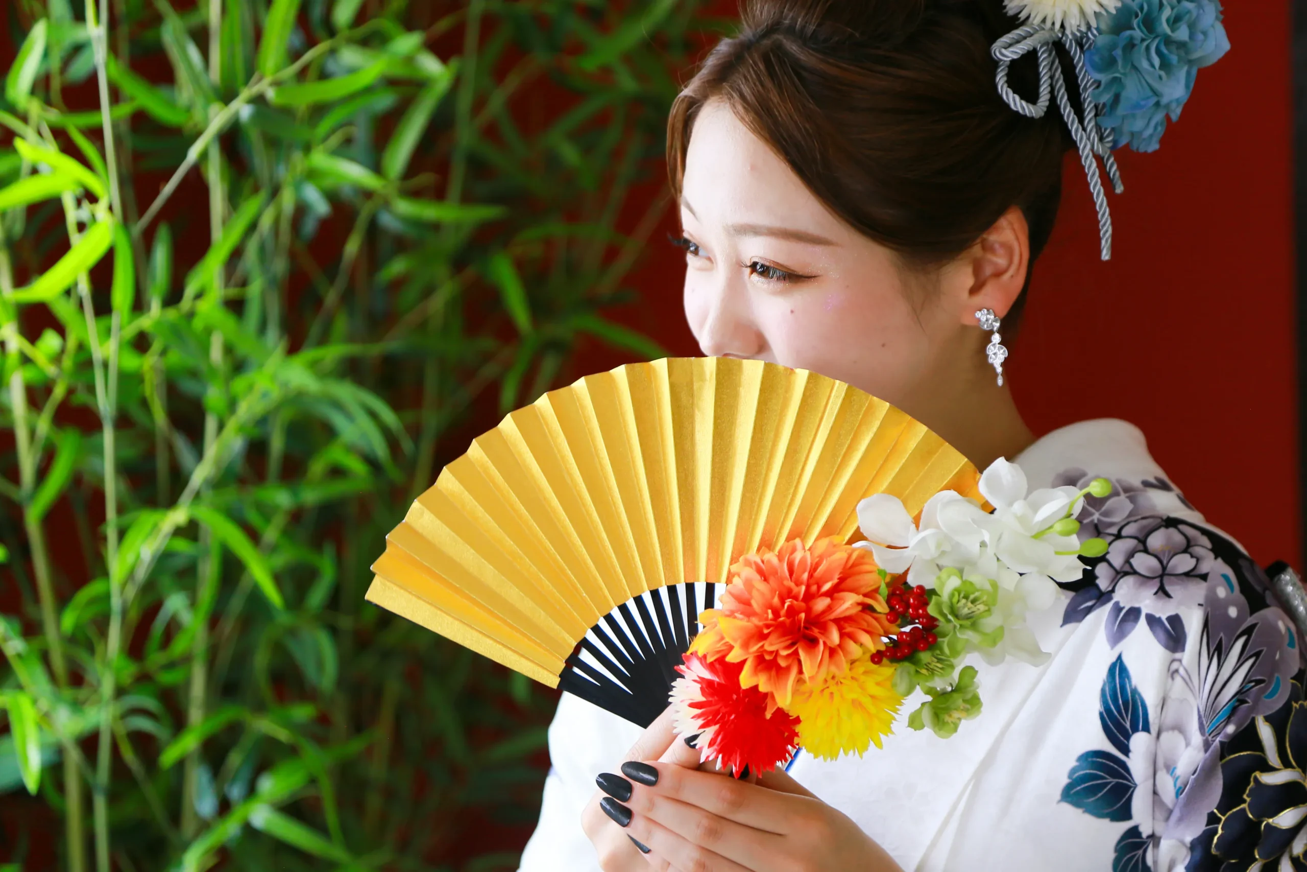 堺市にある写真館、FYS Photographyで成人式写真撮影