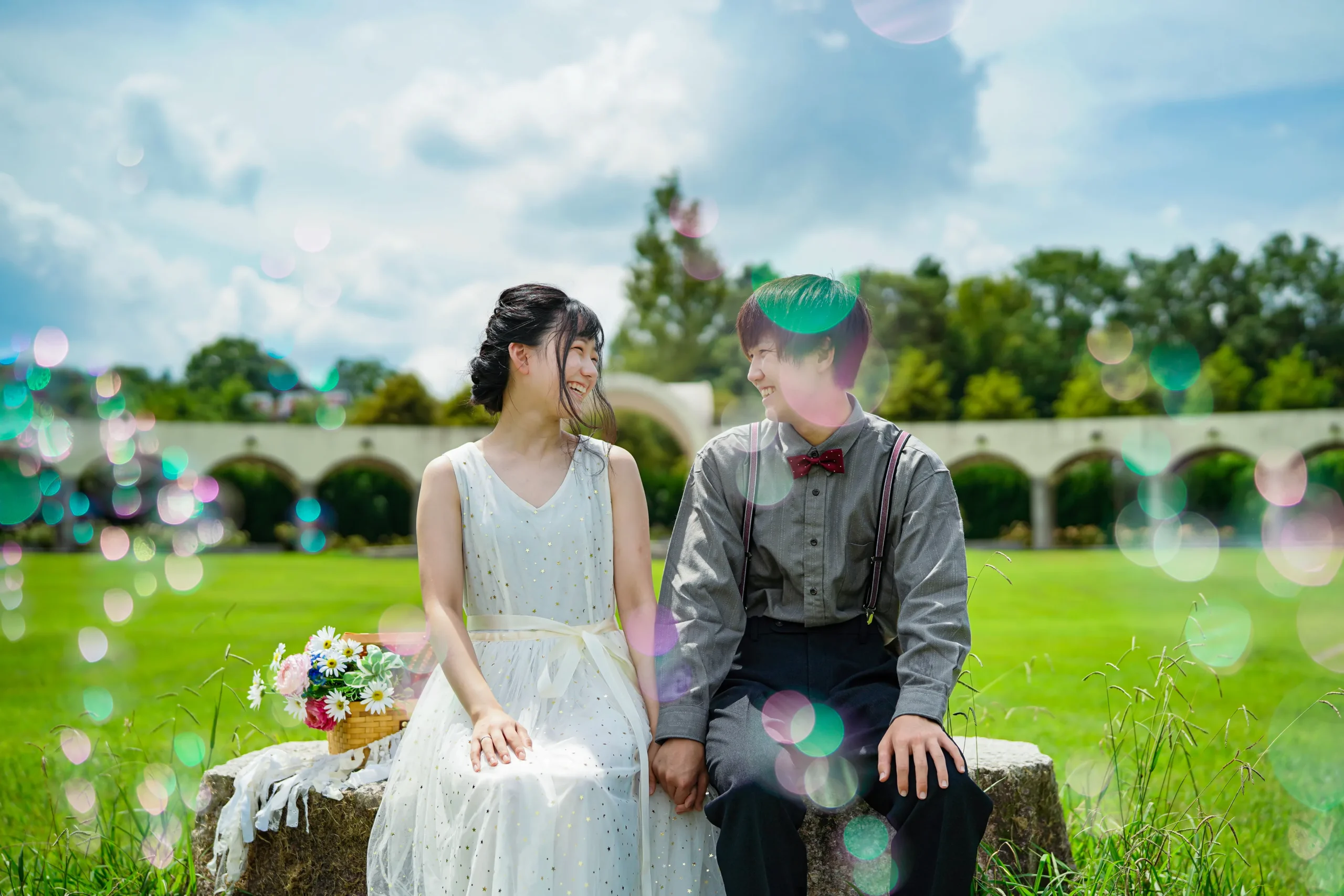 大阪府堺市にある写真館、FYS Photographyの洋装ウェディングフォト