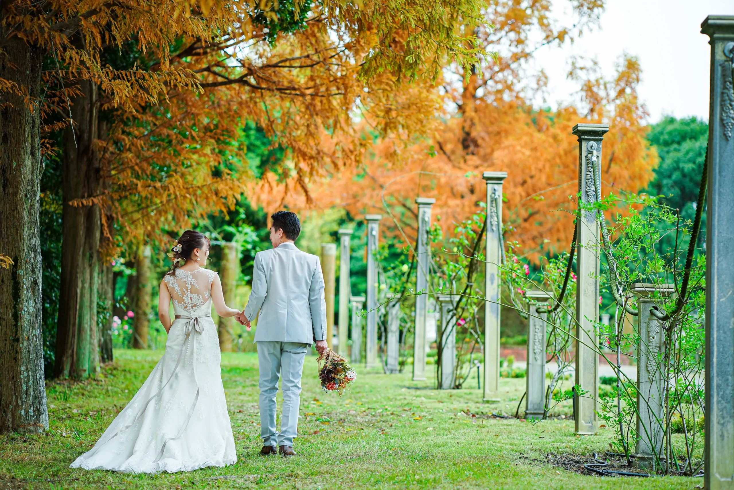 大阪府堺市にある写真館、FYS Photographyの洋装ウェディングフォト