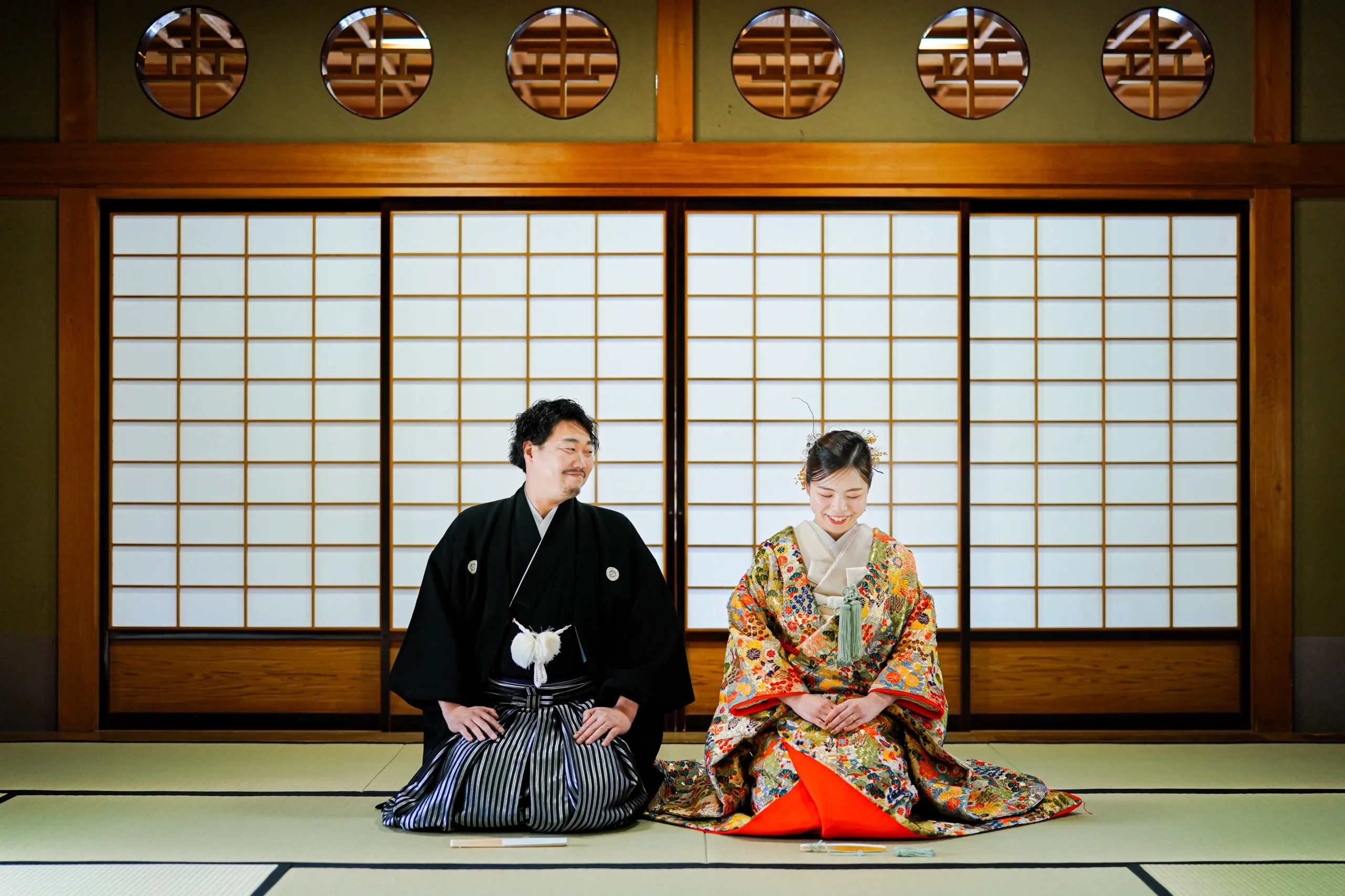 大阪府堺市にある写真館、FYS Photographyの和装ウェディングフォト