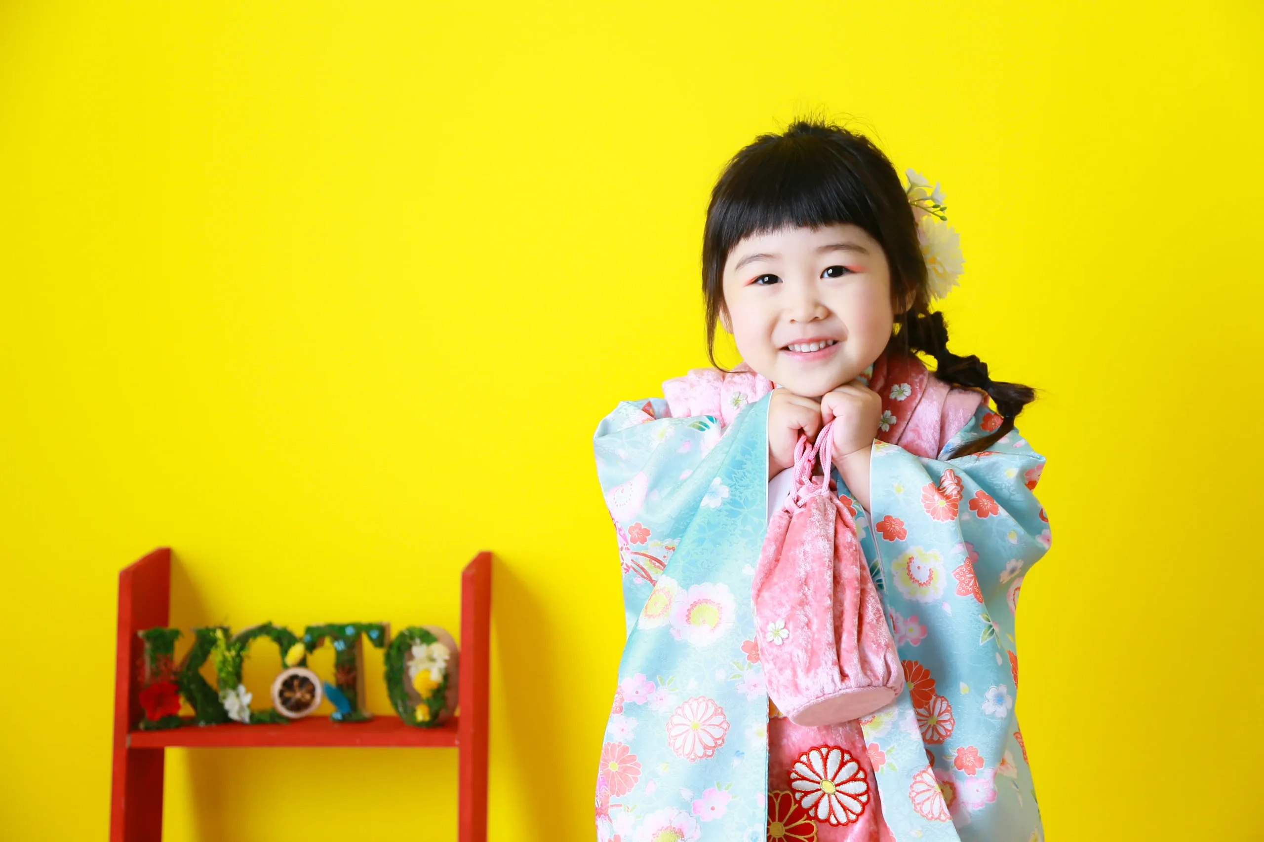 堺市にある写真館FYS Photographyで七五三スタジオ撮影