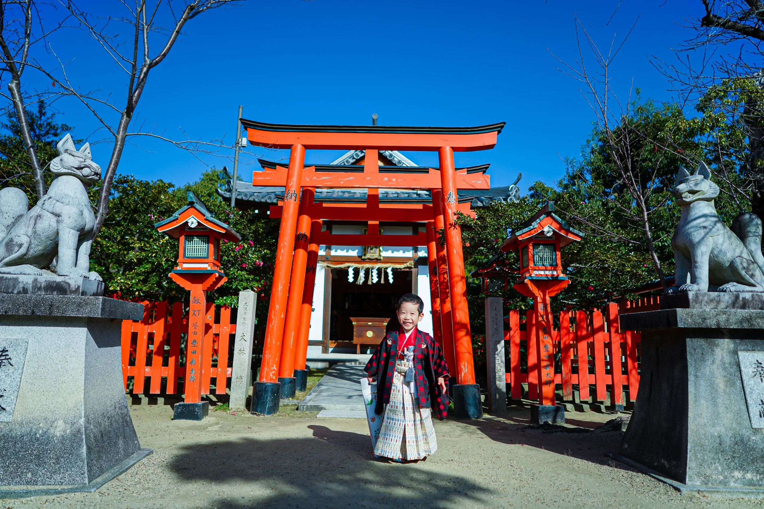堺市にある写真館FYS Photographyの七五三写真撮影