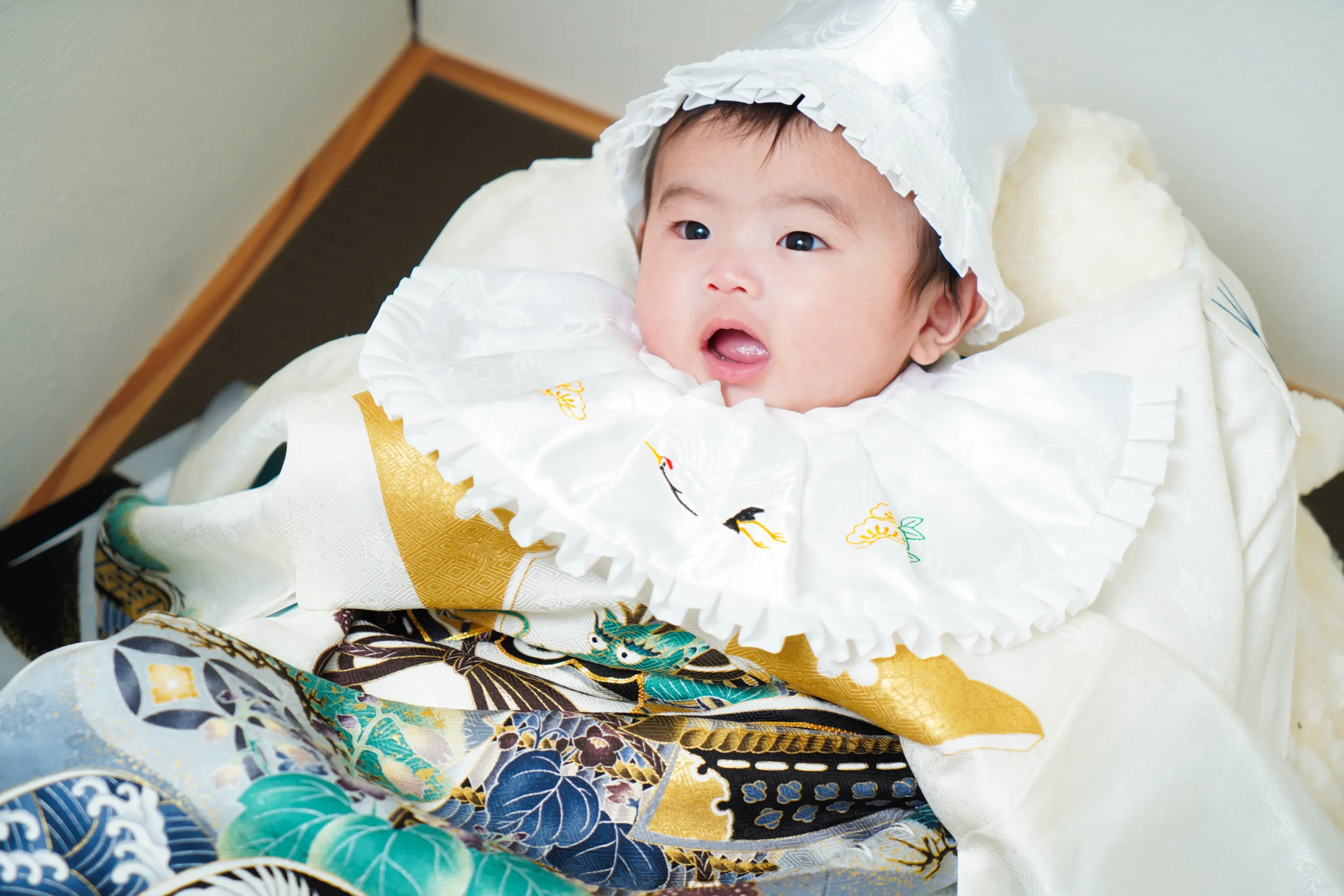 堺市にある写真館FYS Photographyでお宮参りスタジオ撮影