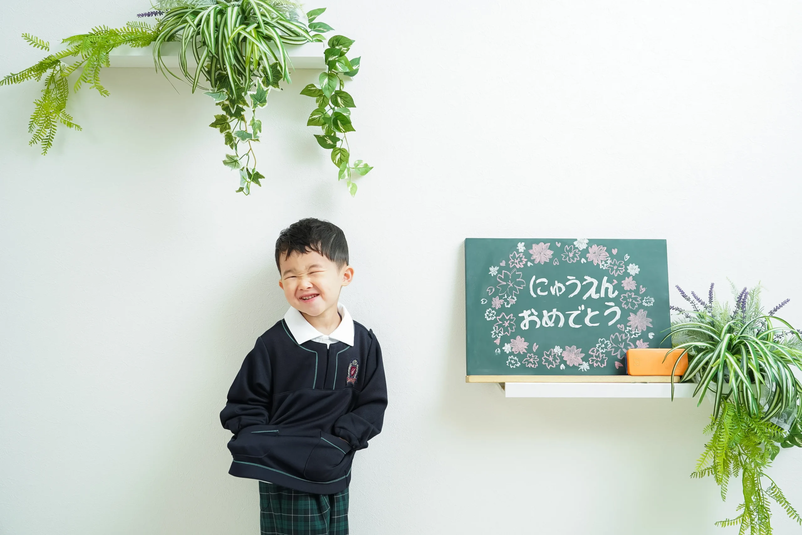 堺市にある写真館FYS Photographyにて入園の写真撮影