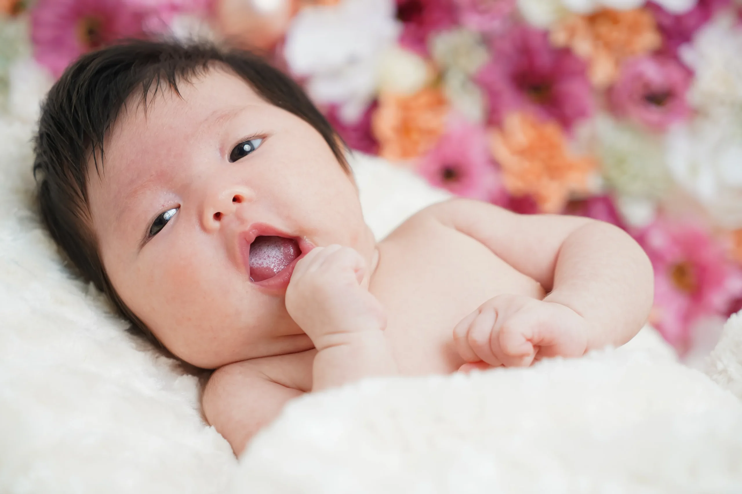 堺市にある写真館FYS Photographyでお宮参りスタジオ写真撮影