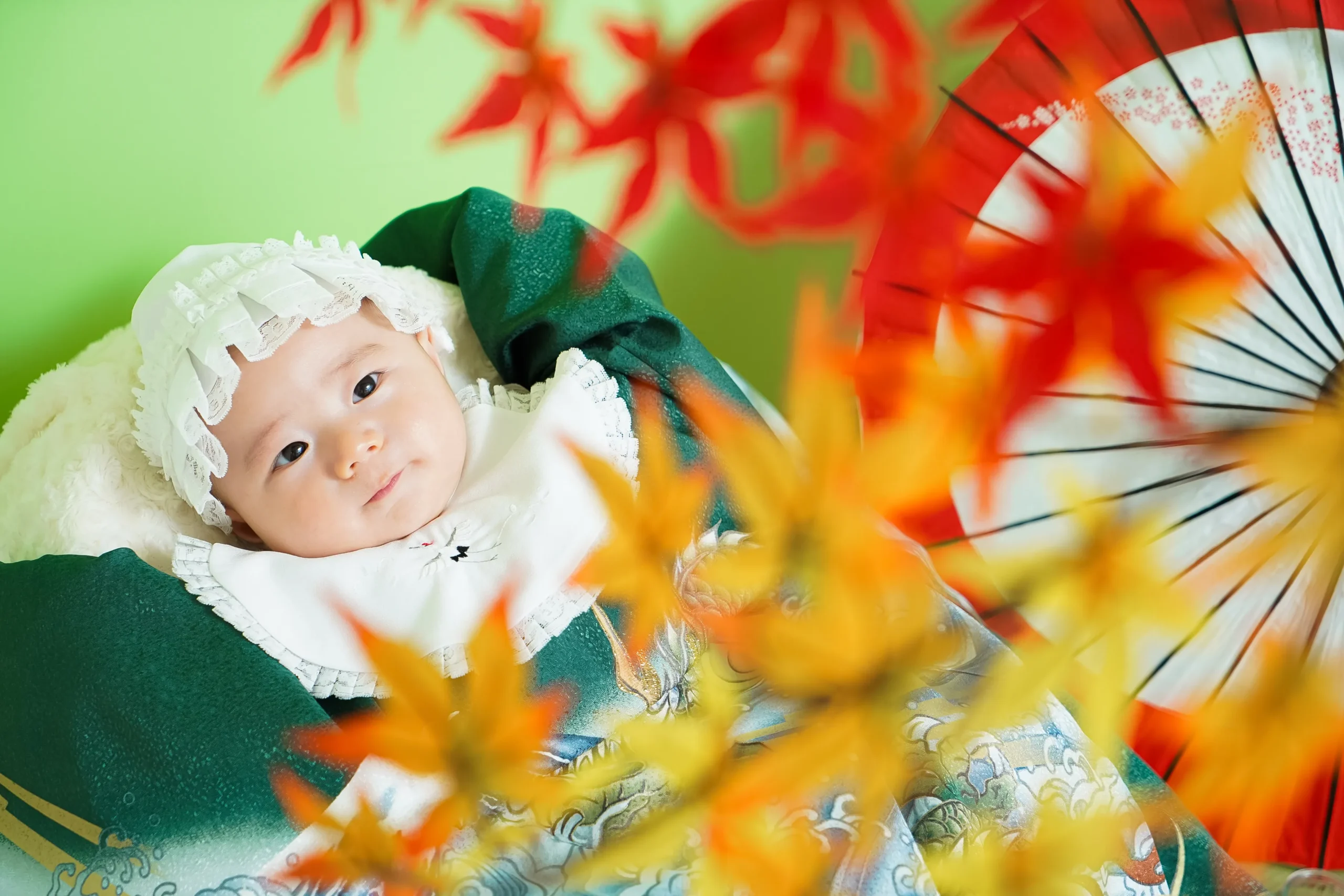 堺市にあるフォトスタジオFYS Photogaphyにてお宮参り写真撮影