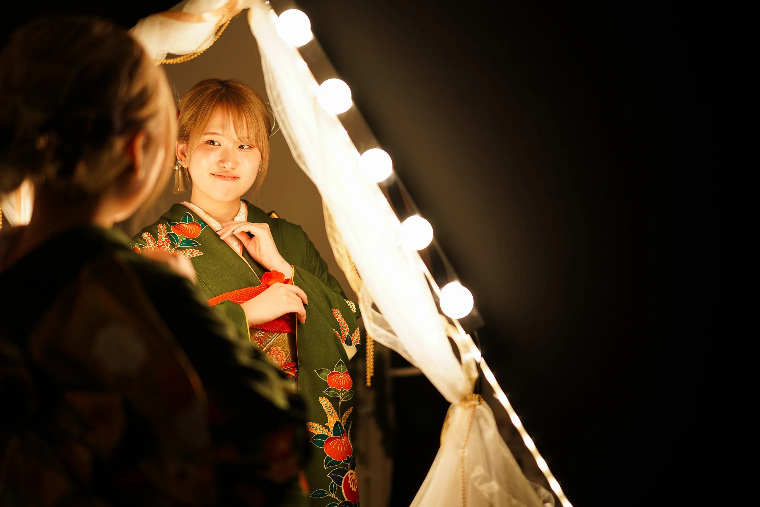 大阪府堺市にある写真館、FYS Photographyにて成人式スタジオ撮影