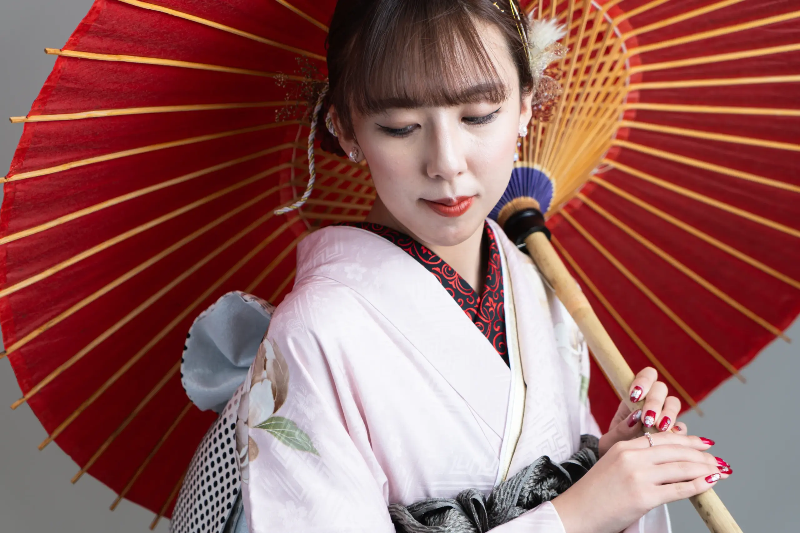 堺市にある写真館FYS Photographyで成人式スタジオ写真撮影