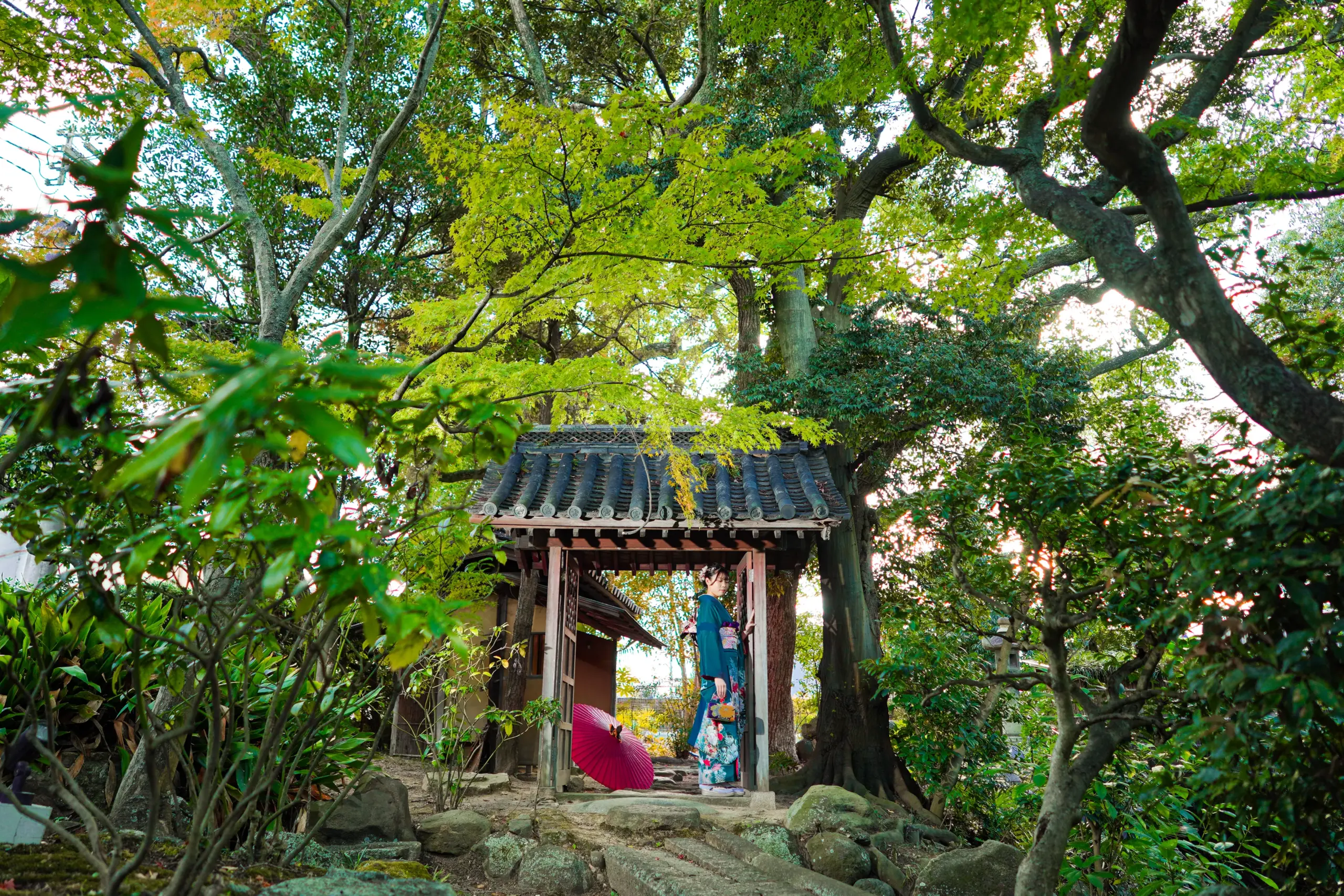 大阪府堺市にある写真館、FYS Photographyにて成人式ロケーション前撮り