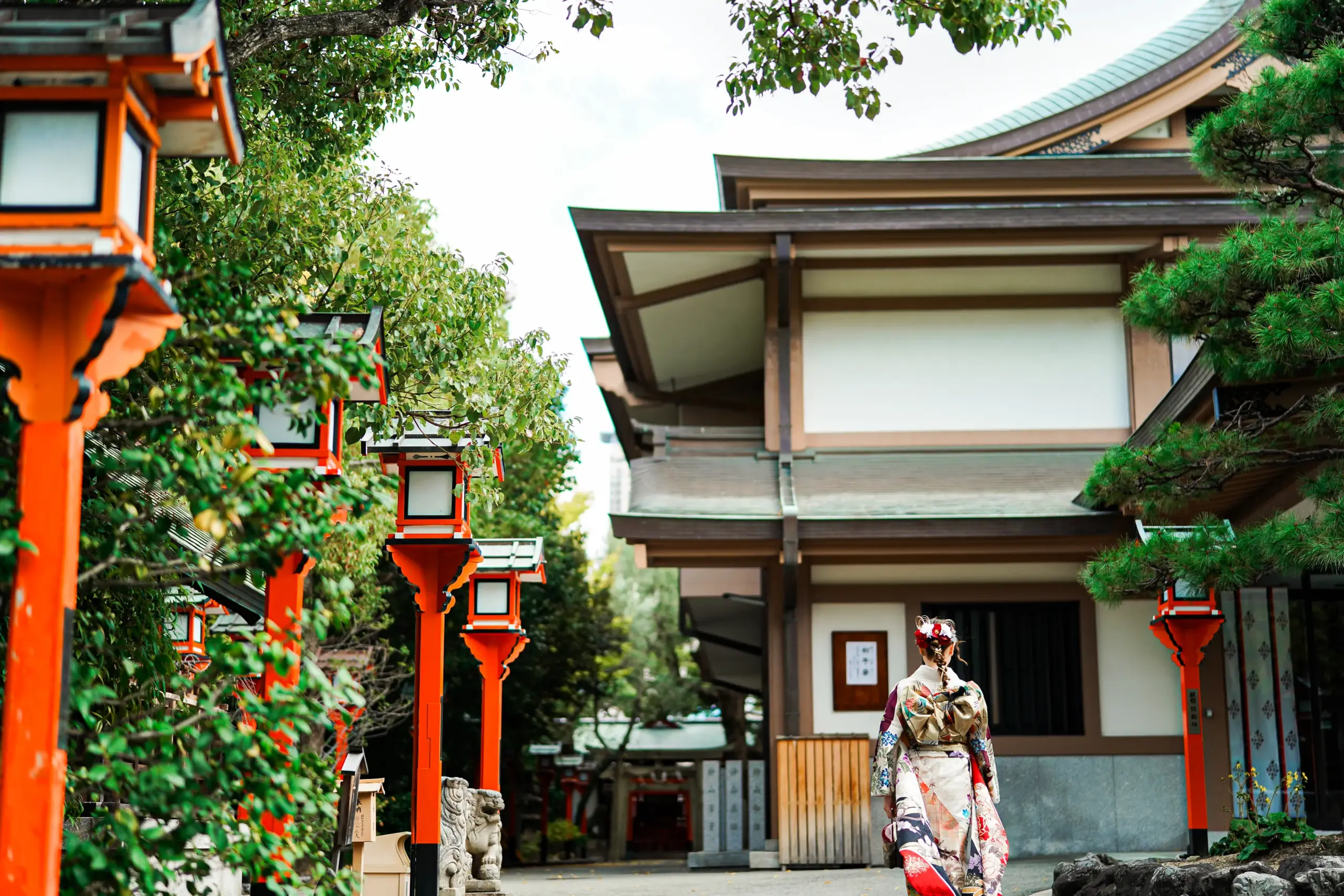 大阪府堺市にある写真館、FYS Photographyにて成人式ロケーション前撮り