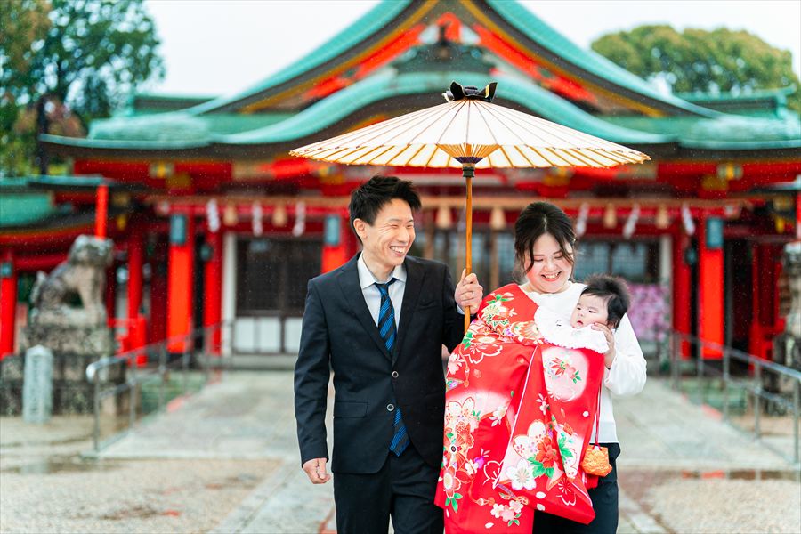 お宮参り出張撮影