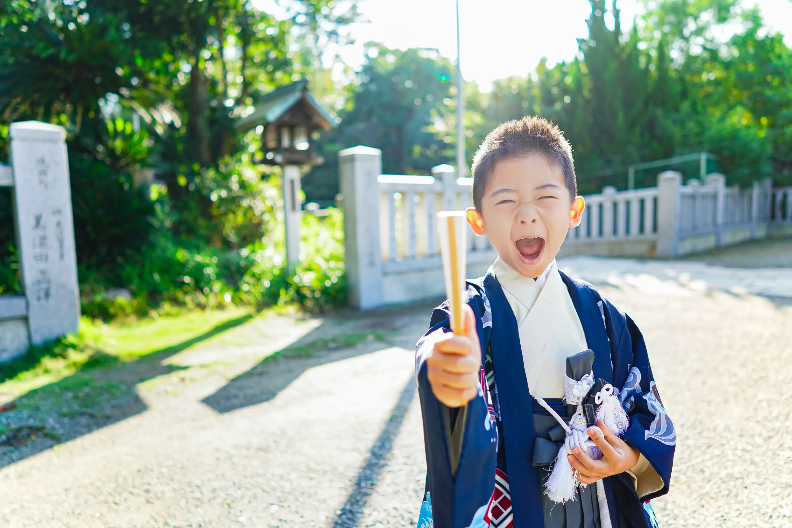 大阪府堺市にあるFYS Photographyの七五三詣り写真撮影