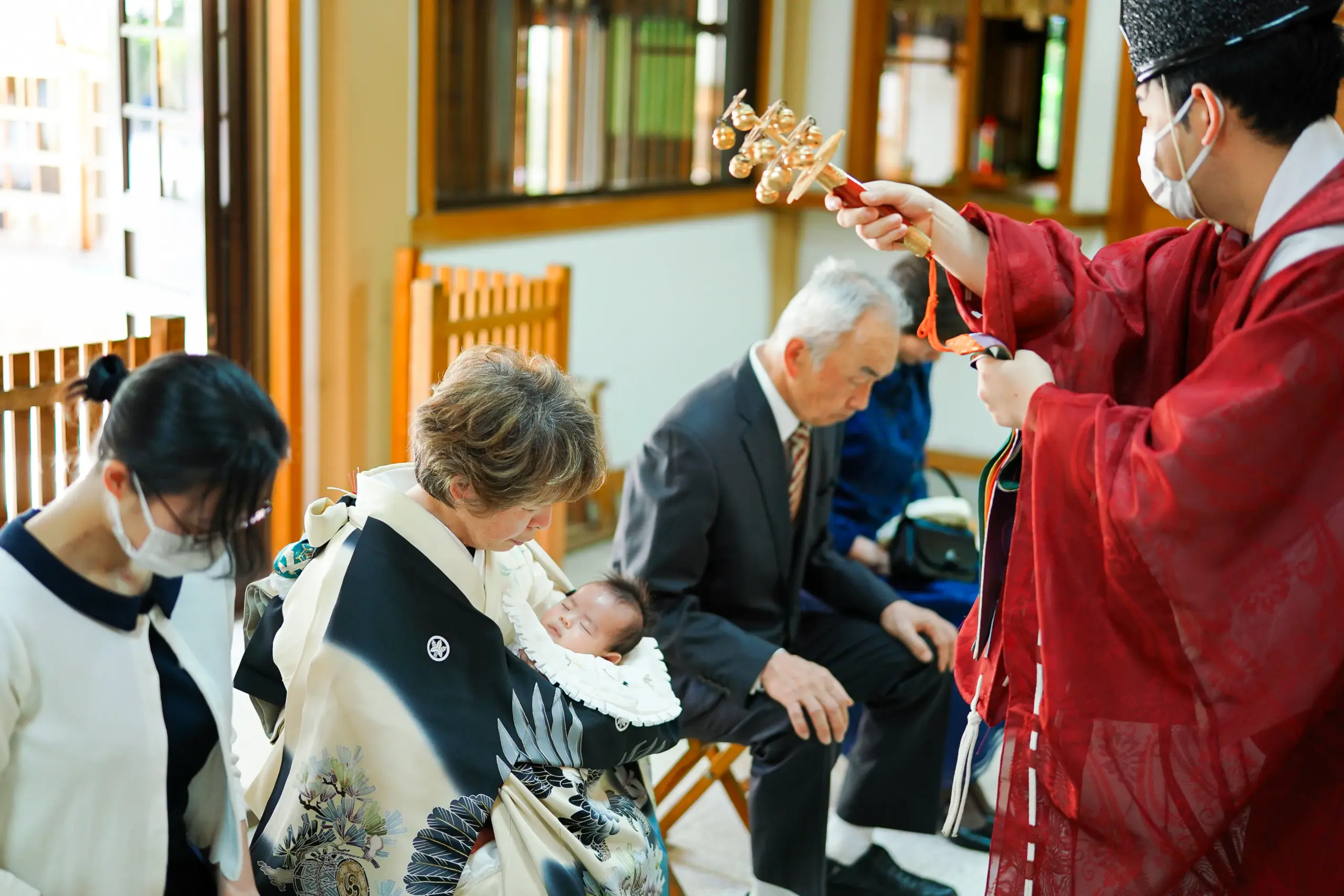 大阪府堺市にある写真館、FYS Photographyのお宮参り写真撮影