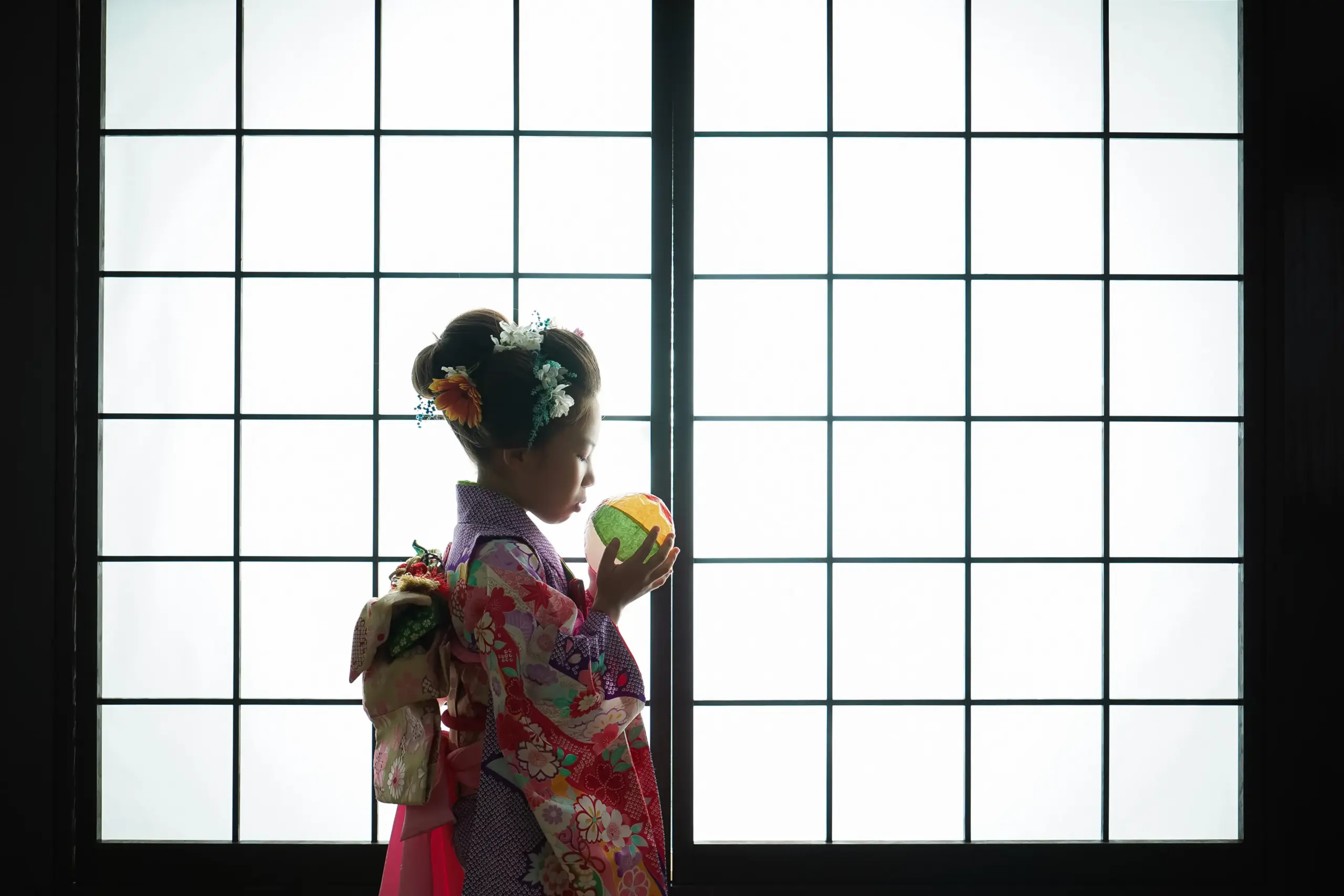 堺市写真館FYS Photographyで七五三スタジオ撮影