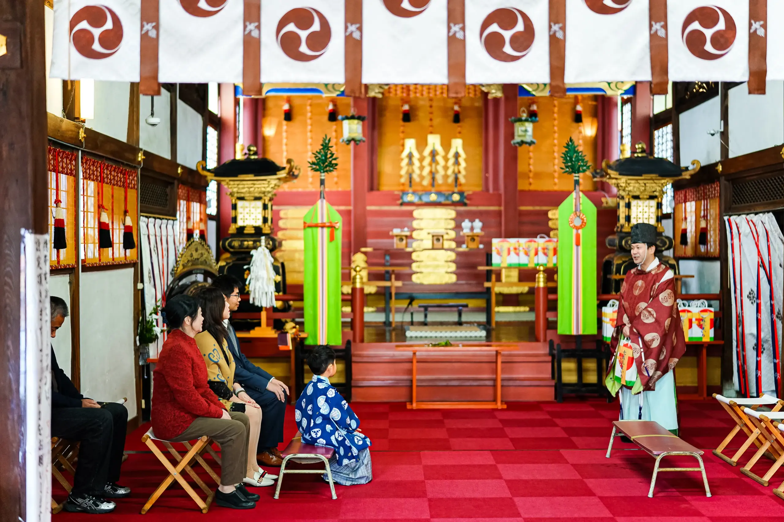 大阪府堺市にある写真館、FYS Photographyの七五三写真撮影