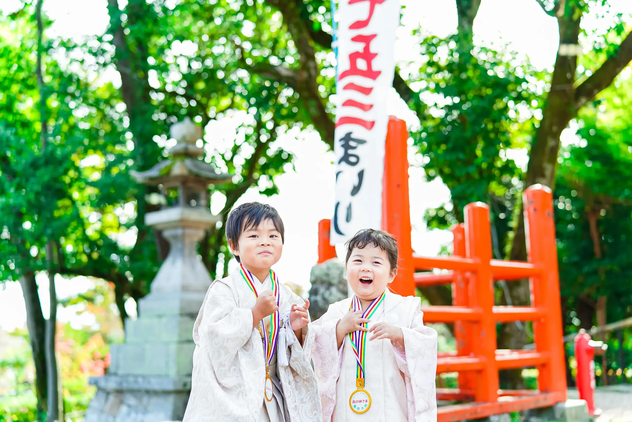 大阪府堺市にある写真館、FYS Photographyの七五三写真撮影