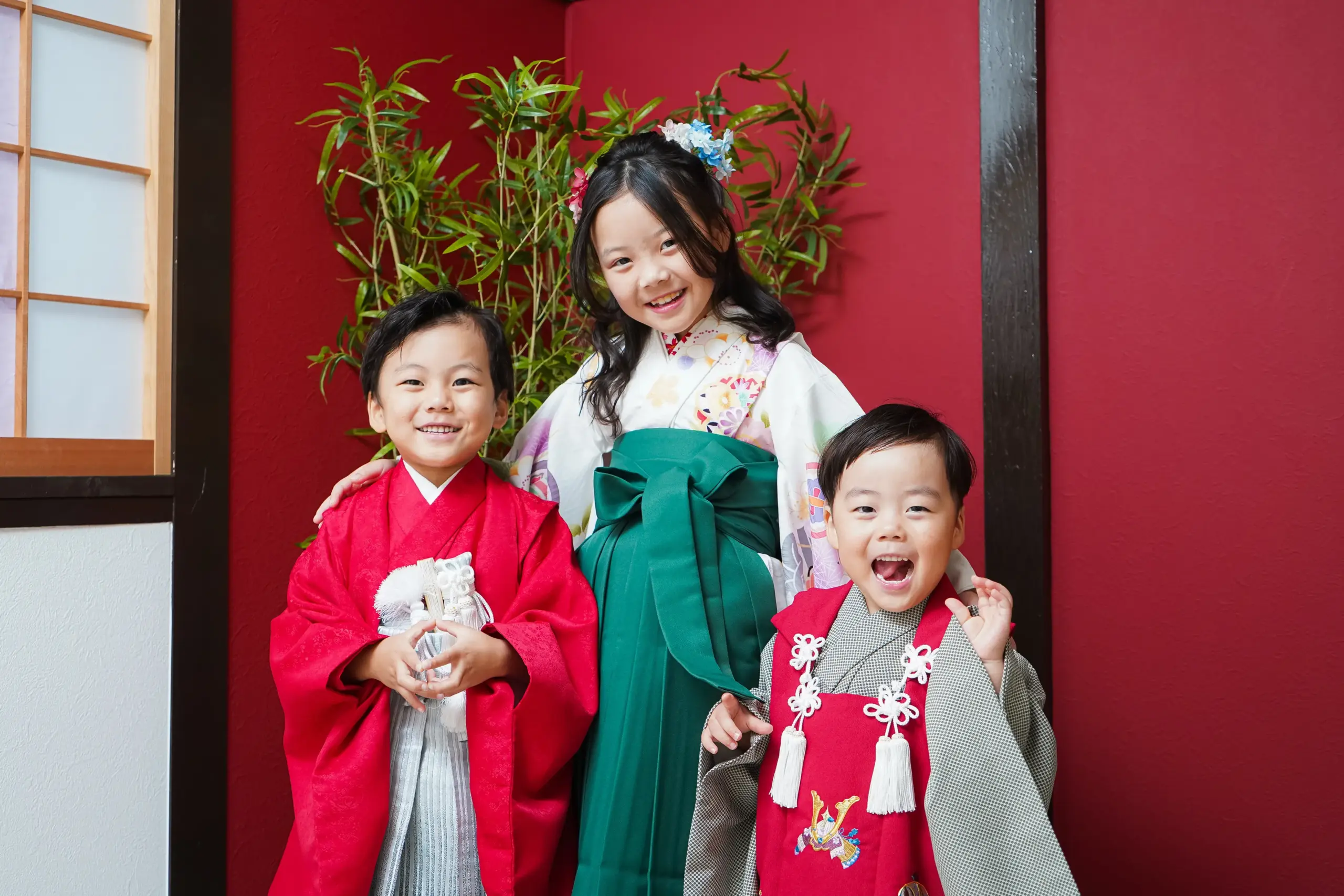 堺市にあるフォトスタジオFYS Photogaphyにて七五三写真撮影