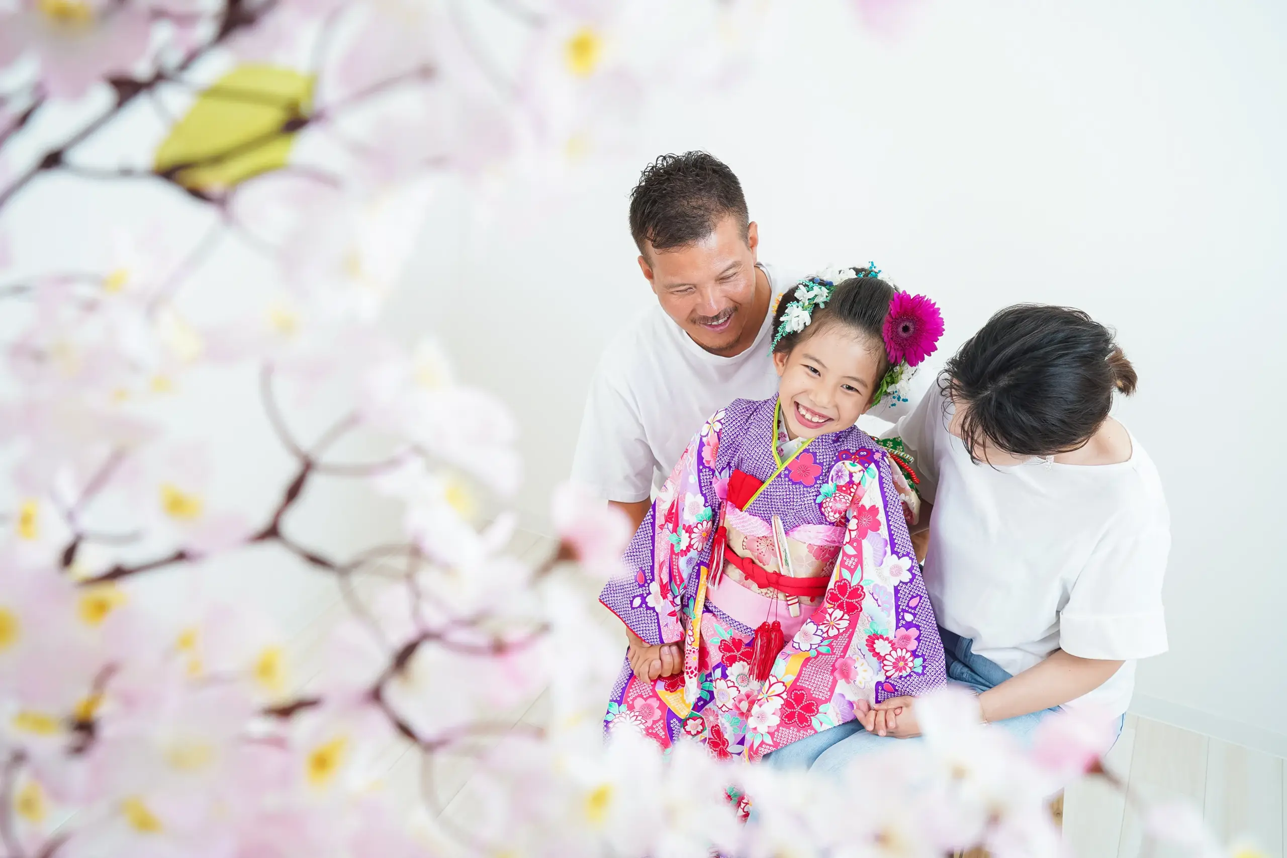 堺市写真館FYS Photographyで七五三スタジオ写真撮影