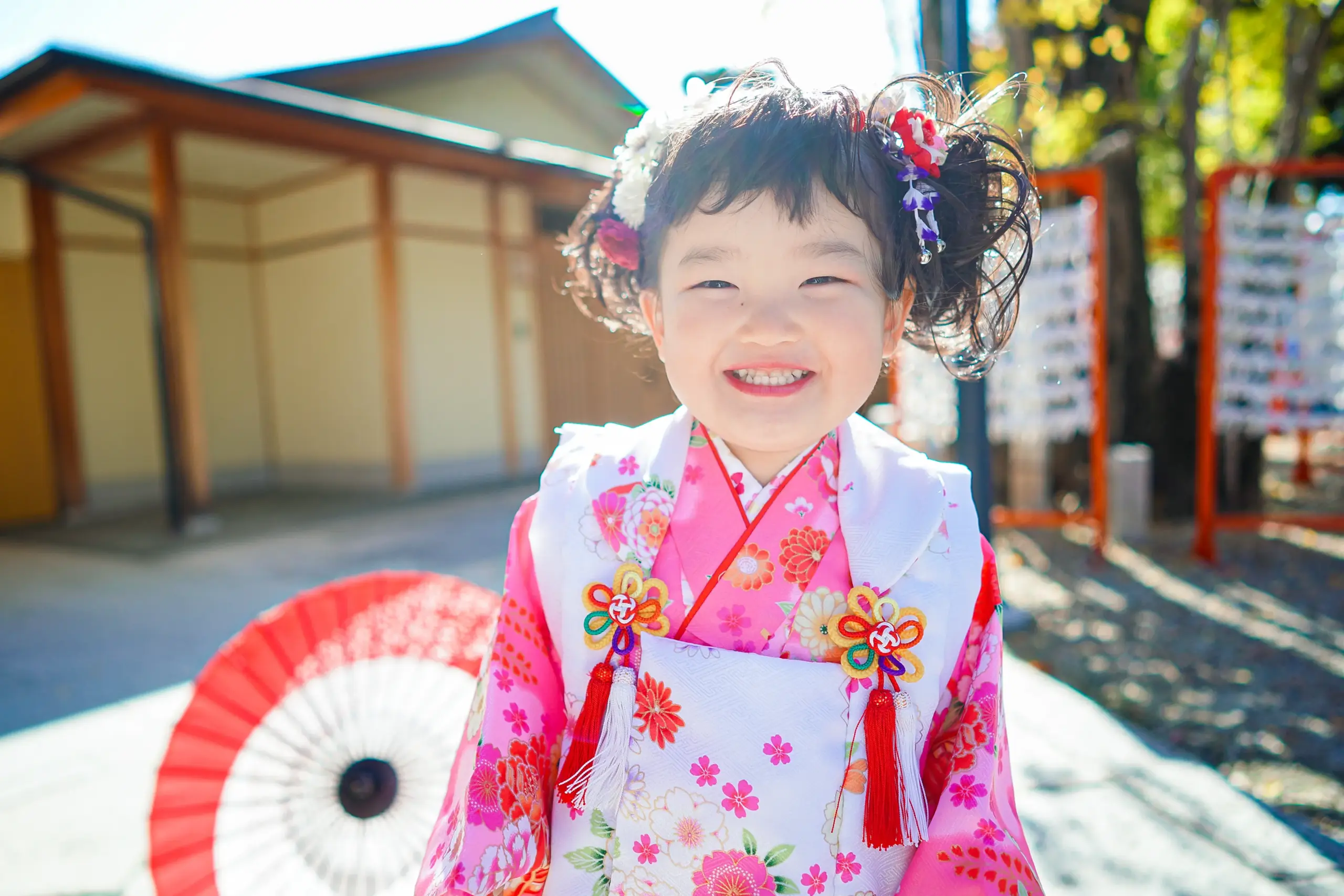大阪府堺市にある写真館、FYS Photographyの七五三写真撮影