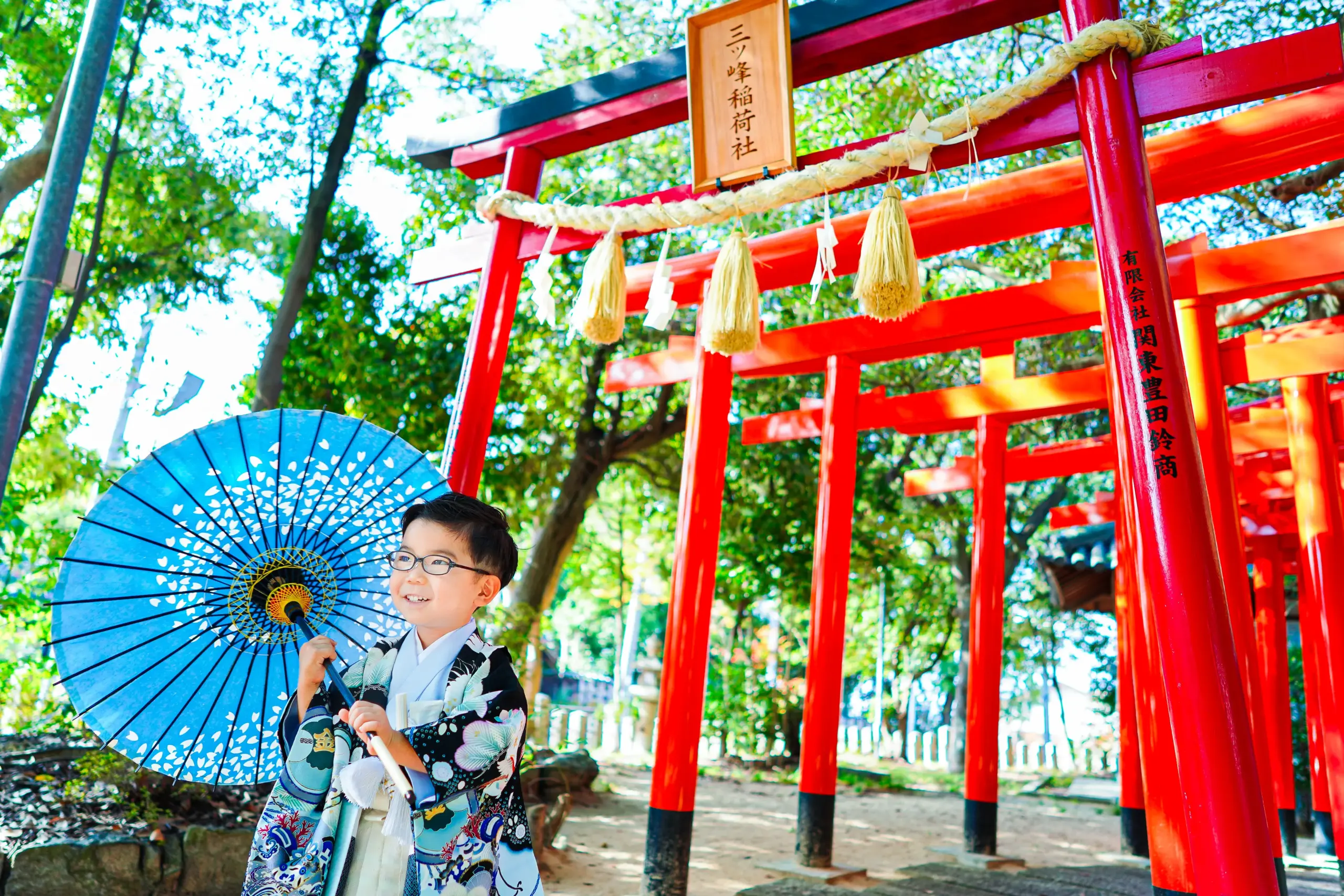 大阪府堺市にある写真館、FYS Photographyの七五三写真撮影