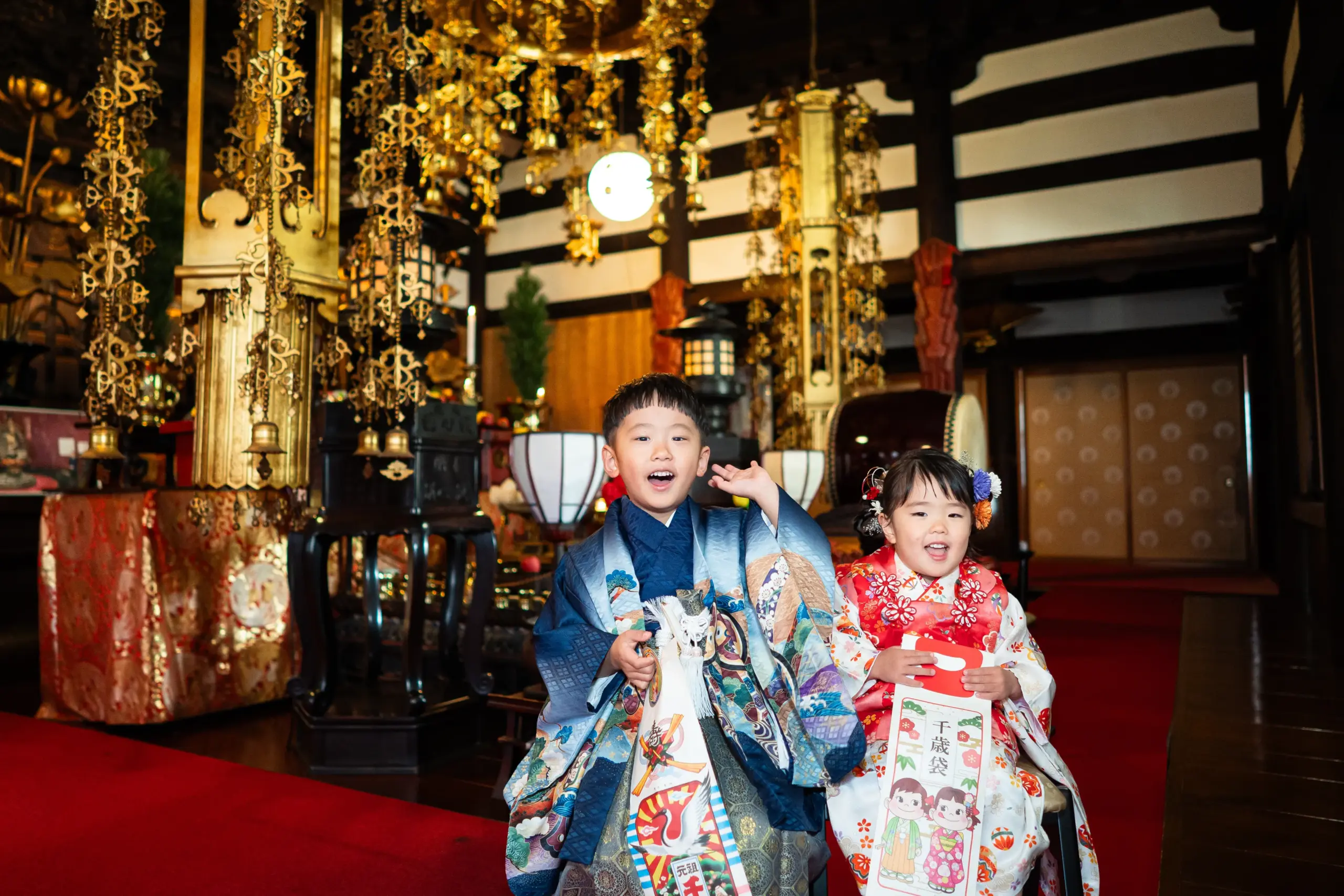 大阪府堺市にある写真館、FYS Photographyの七五三写真撮影