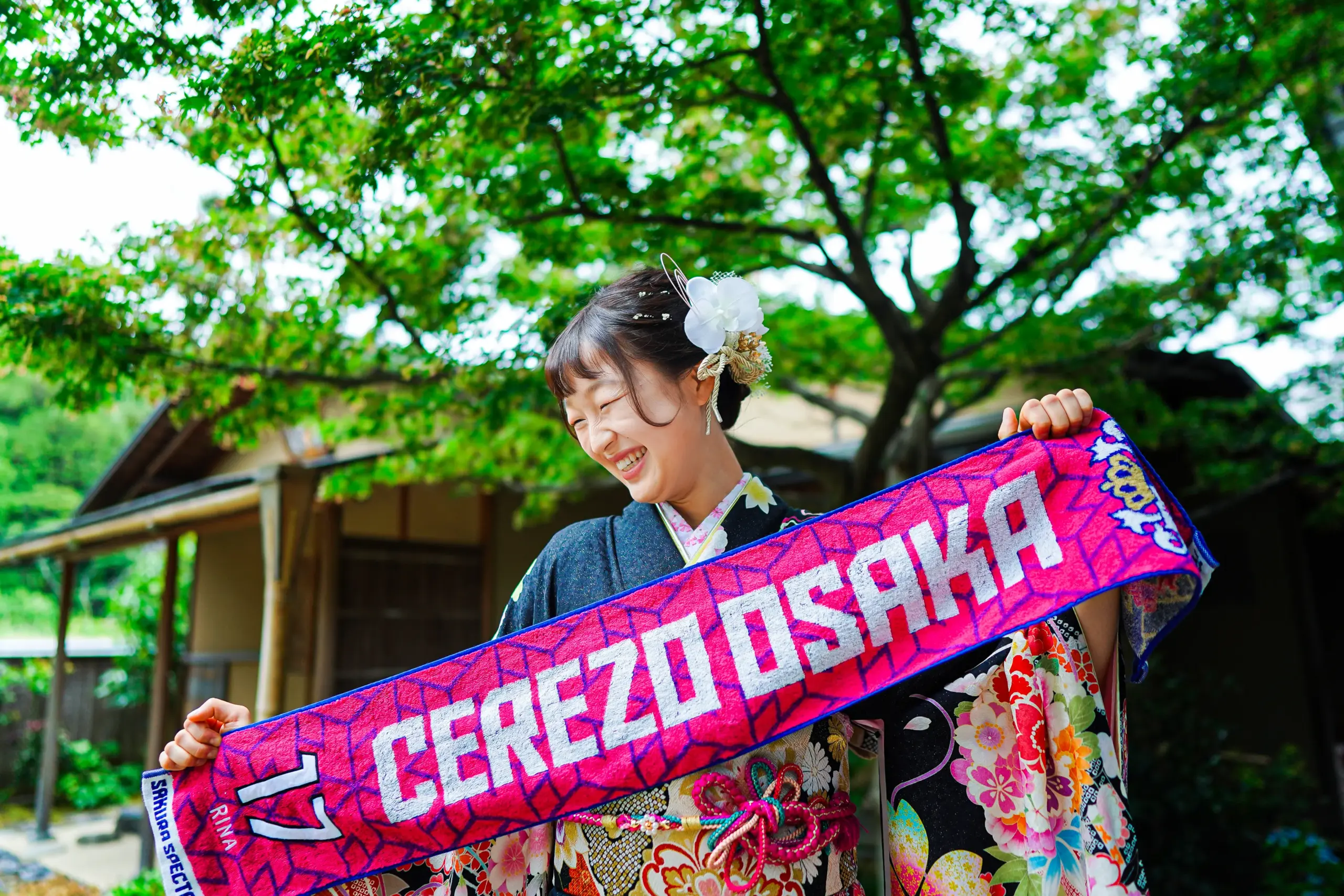 大阪府堺市にある写真館、FYS Photographyにて成人式ロケーション撮影