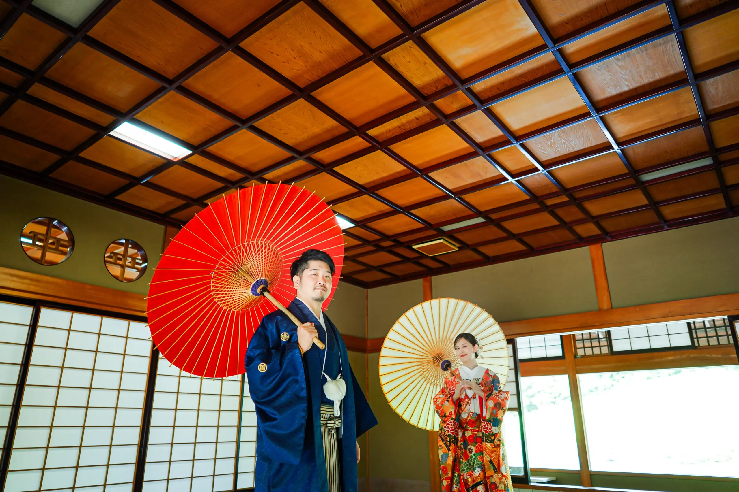 大阪府堺市にある写真館、FYS Photographyの和装ウェディングフォト