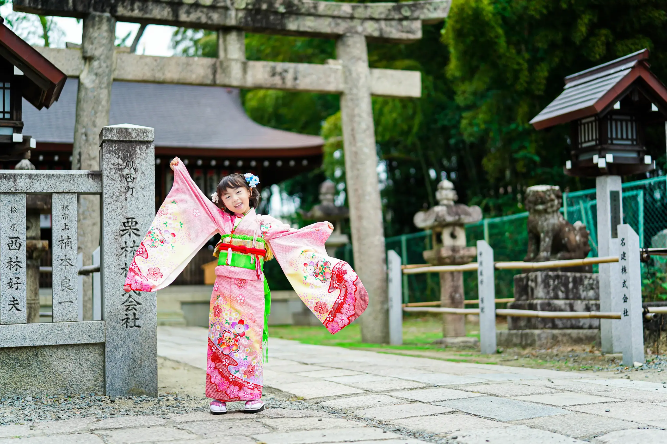 堺市にある写真館FYS Photographyの七五三写真撮影