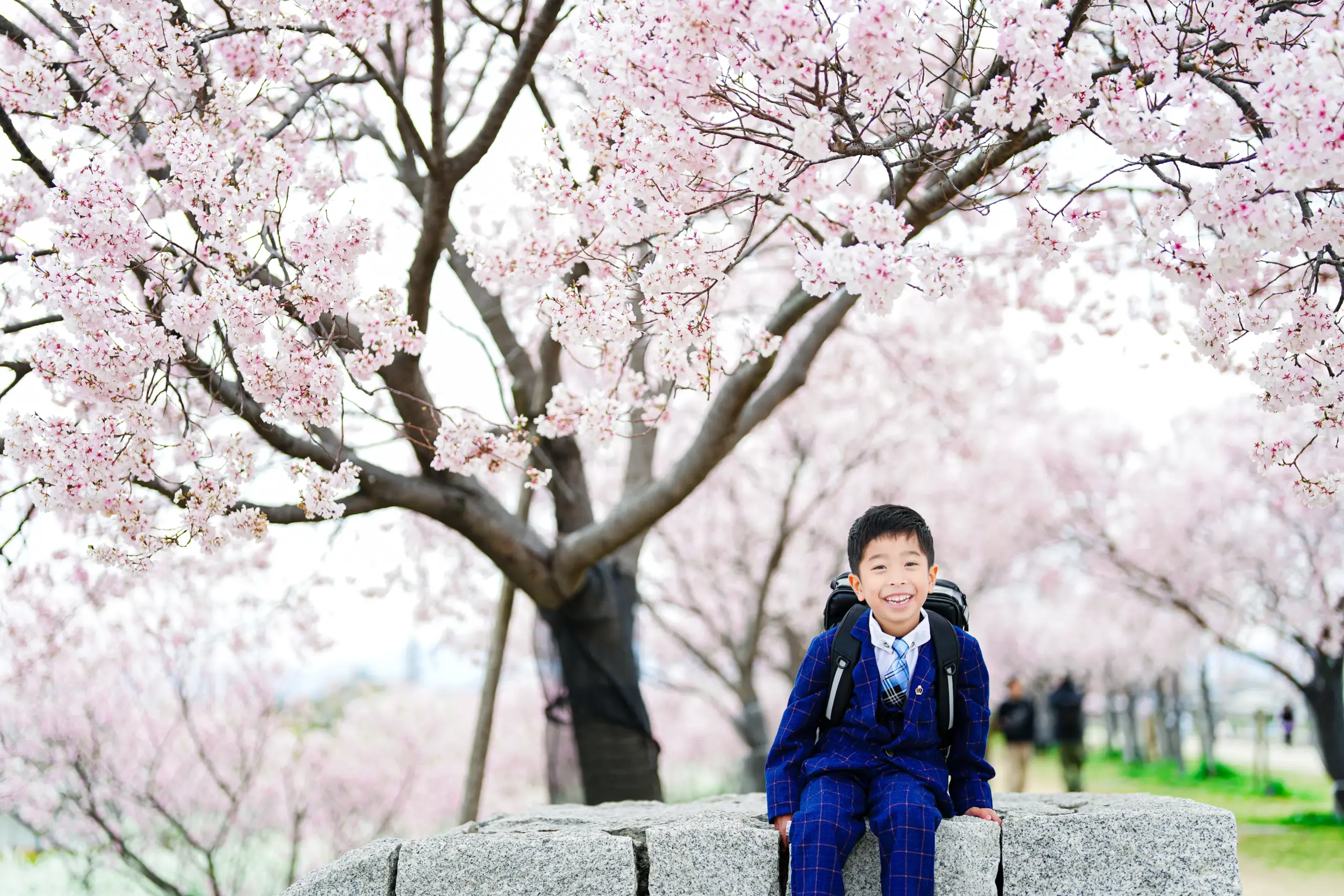 堺市写真館FYS Photographyで入園入学ロケーション撮影