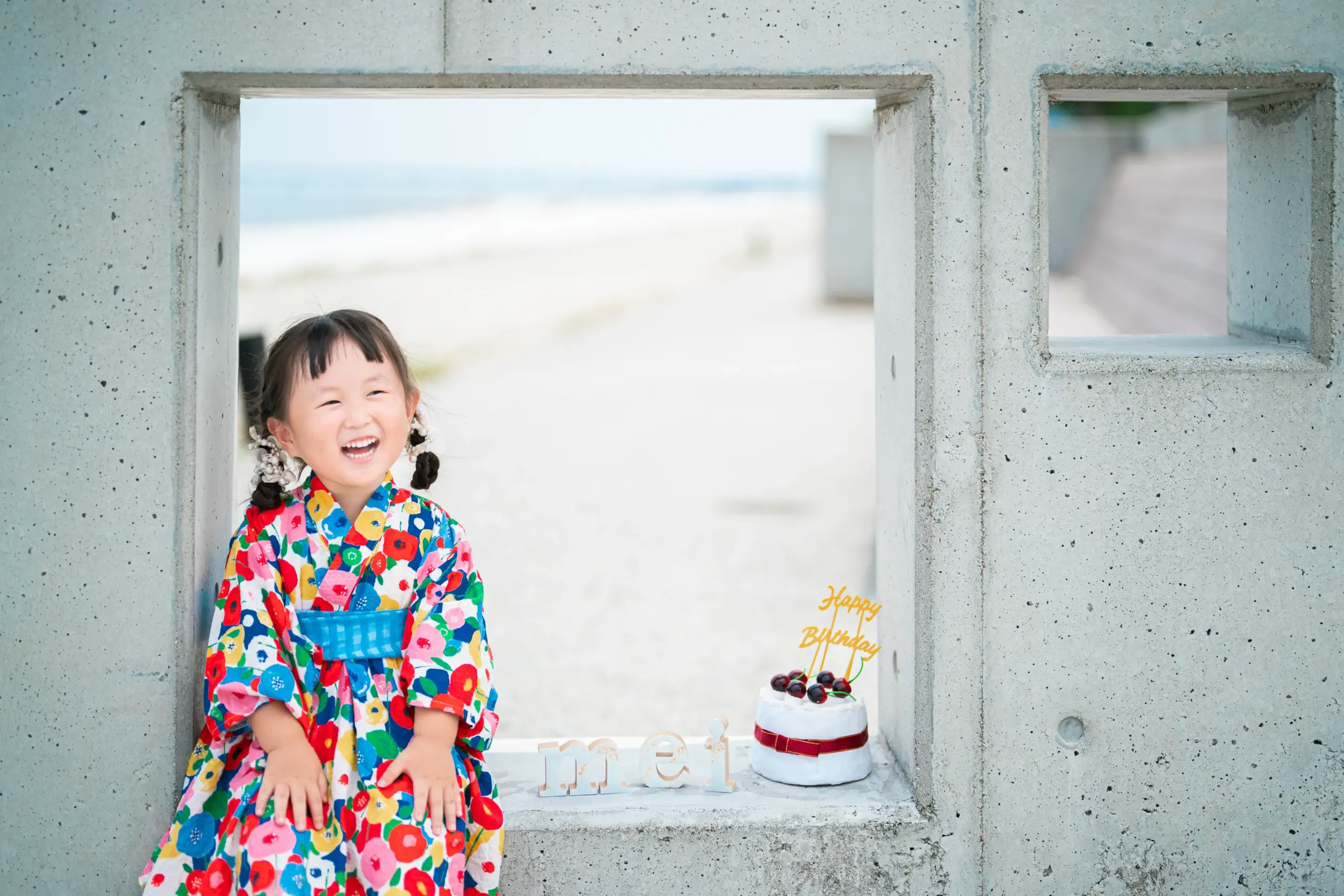 堺市にある写真館FYS Photographyのバースデーロケーション撮影