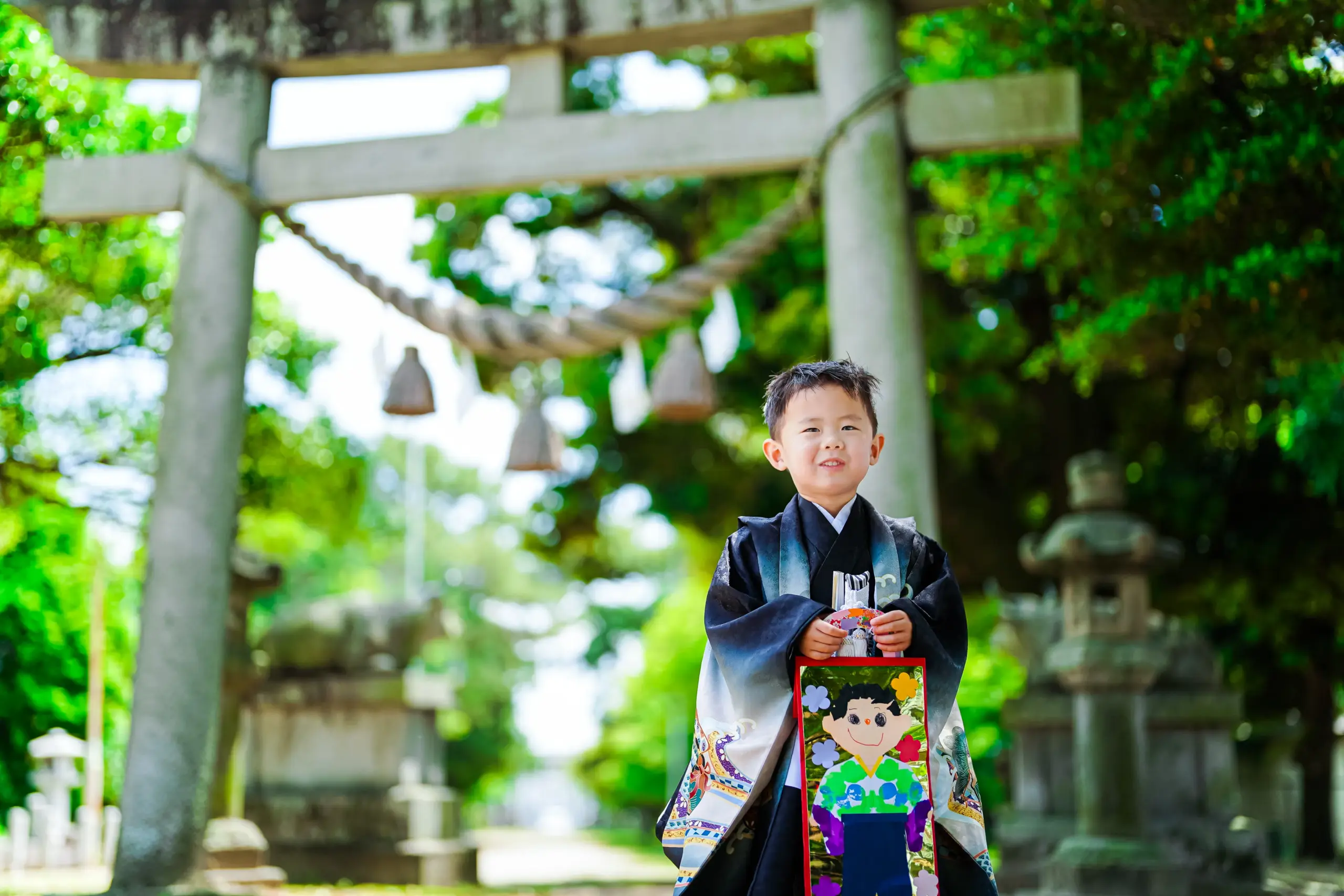大阪府堺市にある写真館、FYS Photographyの七五三写真撮影
