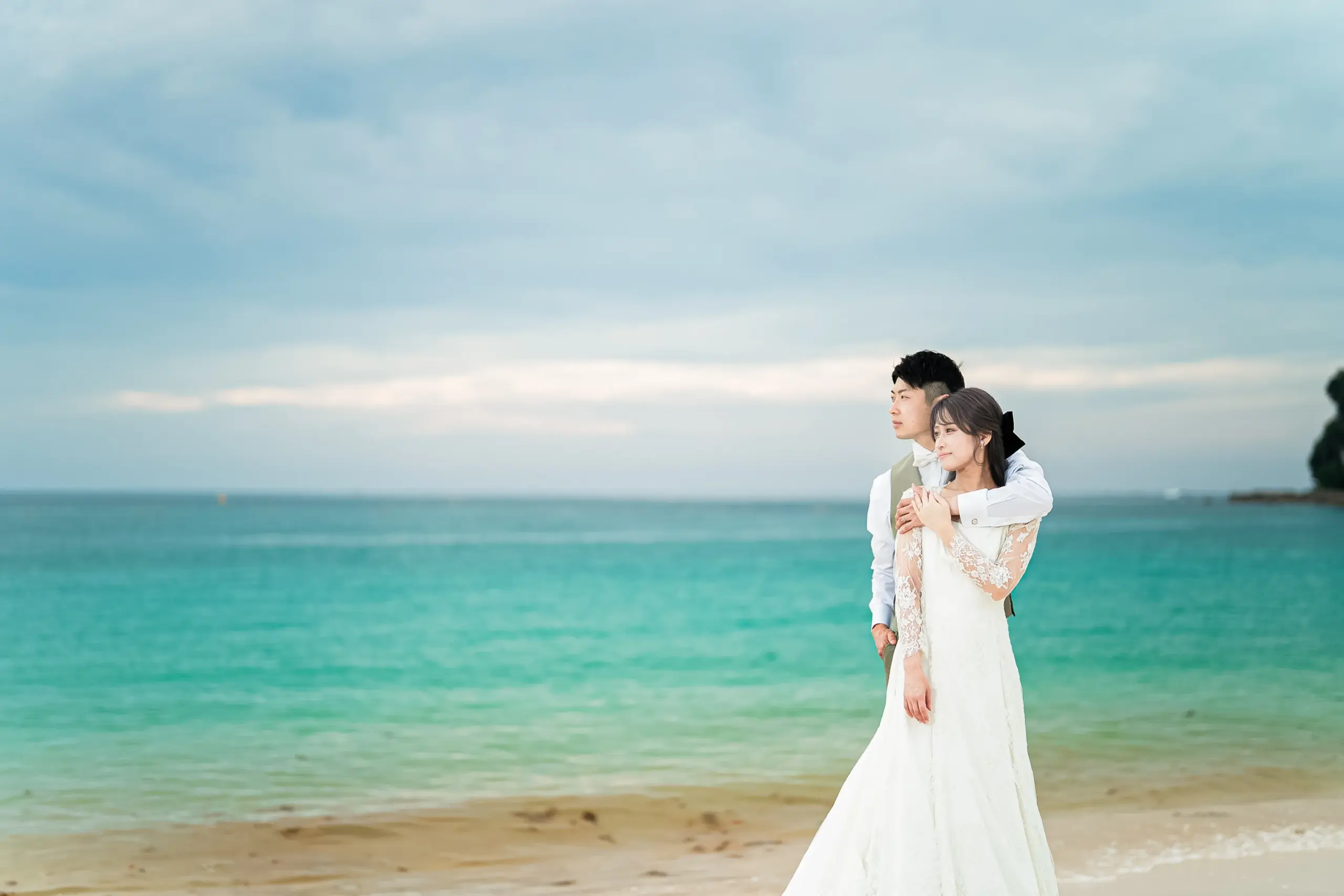 大阪府堺市にある写真館、FYS Photographyの洋装ウェディングフォト