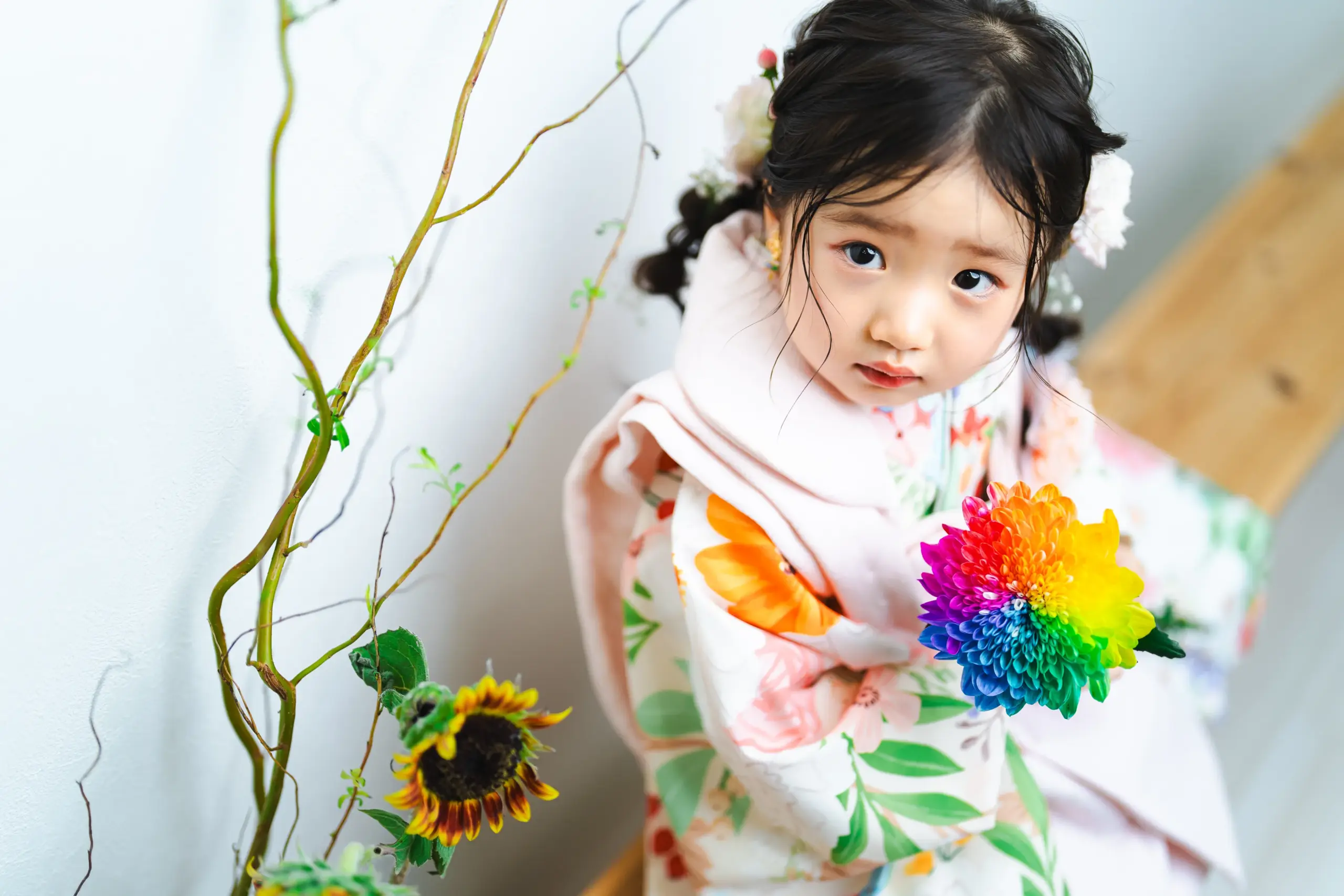 堺市にあるフォトスタジオFYS Photographyで七五三スタジオ写真撮影