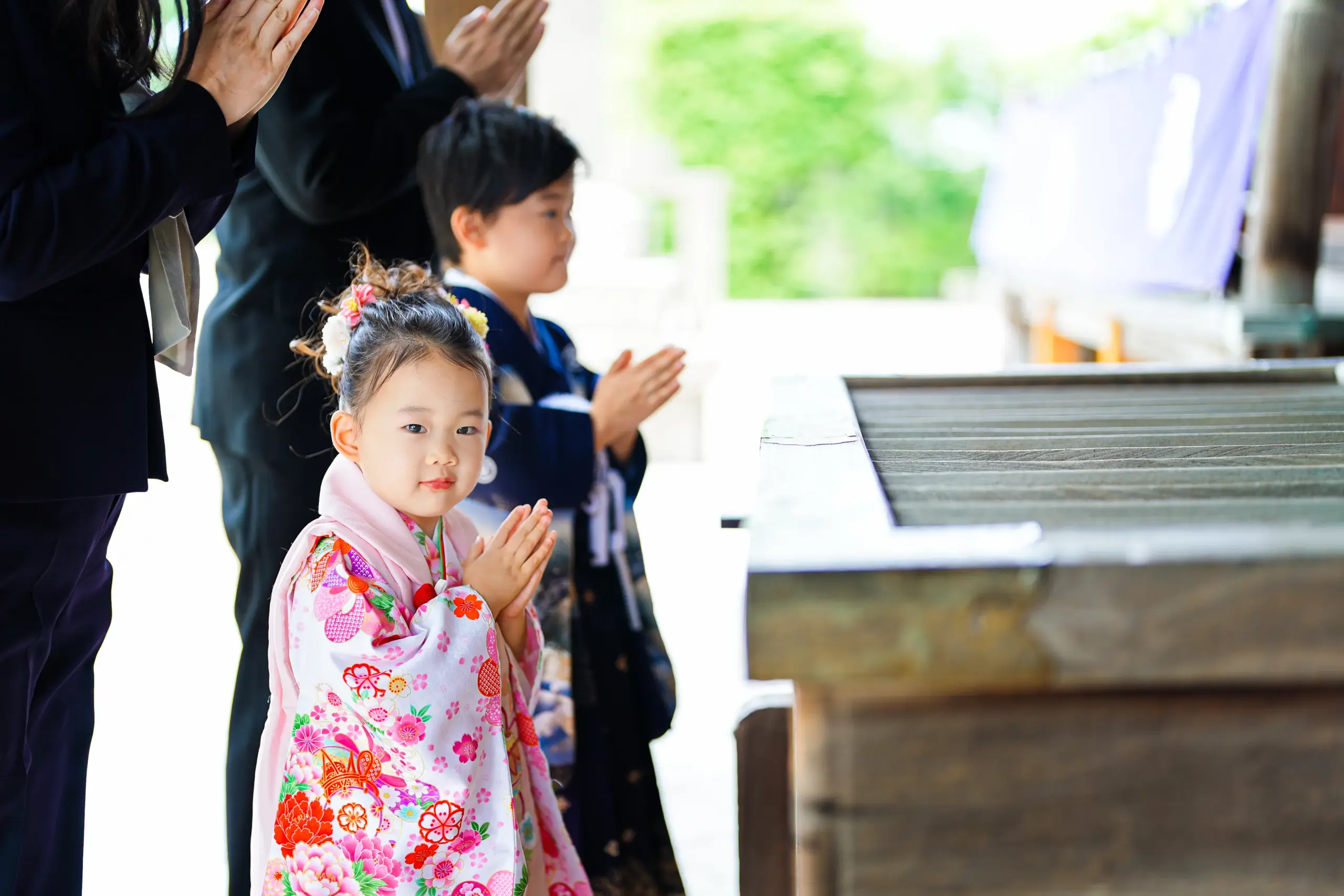 大阪府堺市にある写真館、FYS Photographyの七五三写真撮影