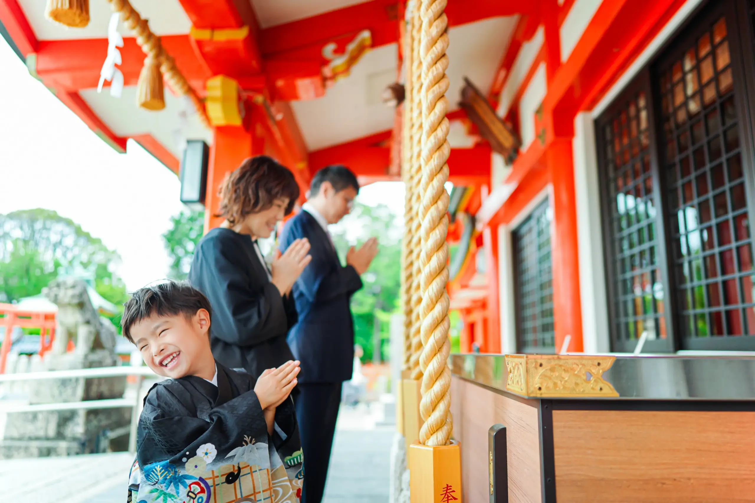 堺市にある写真館、FYS Photographyで撮影した七五三写真