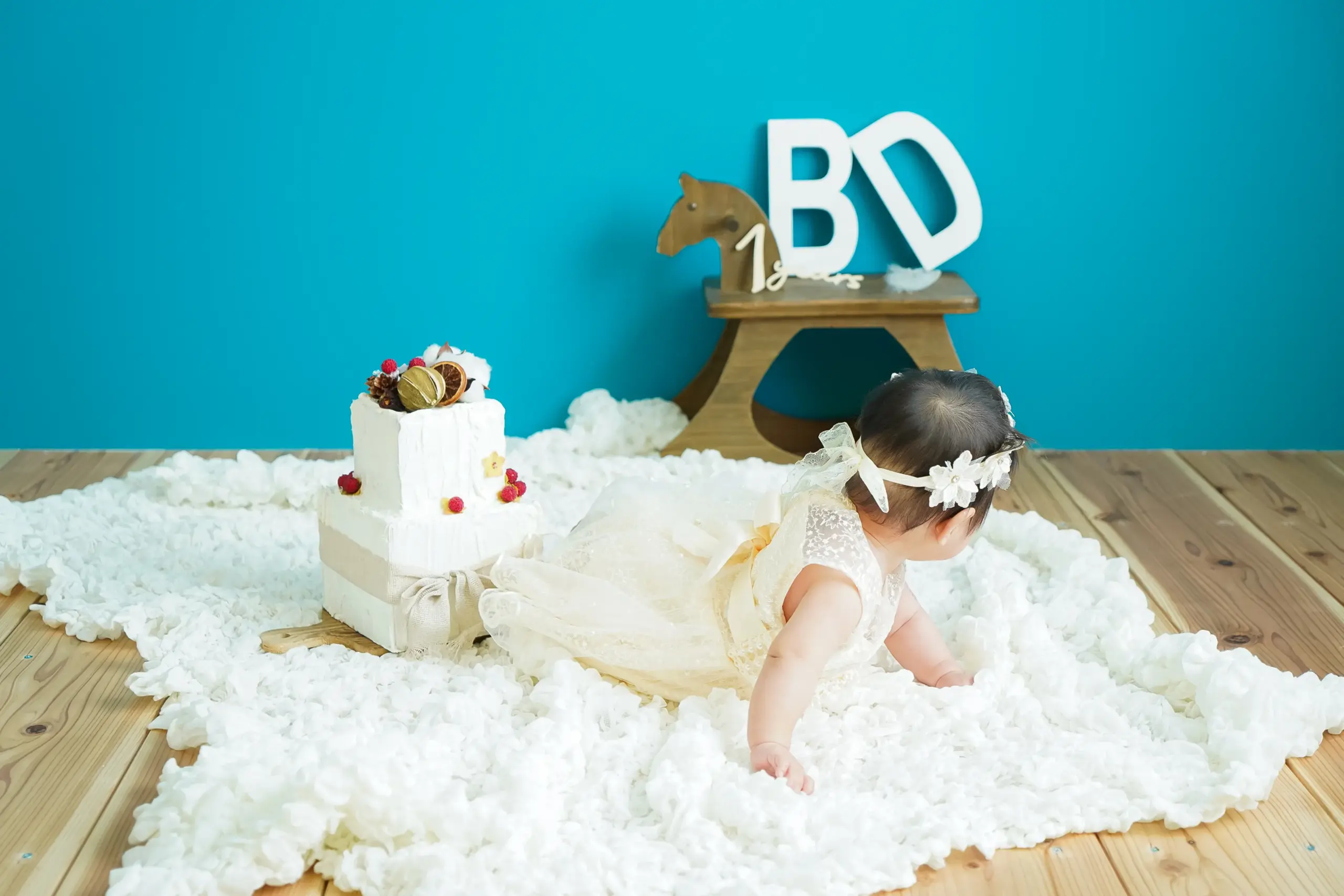 堺市写真館FYS Photographyでバースデースタジオ撮影