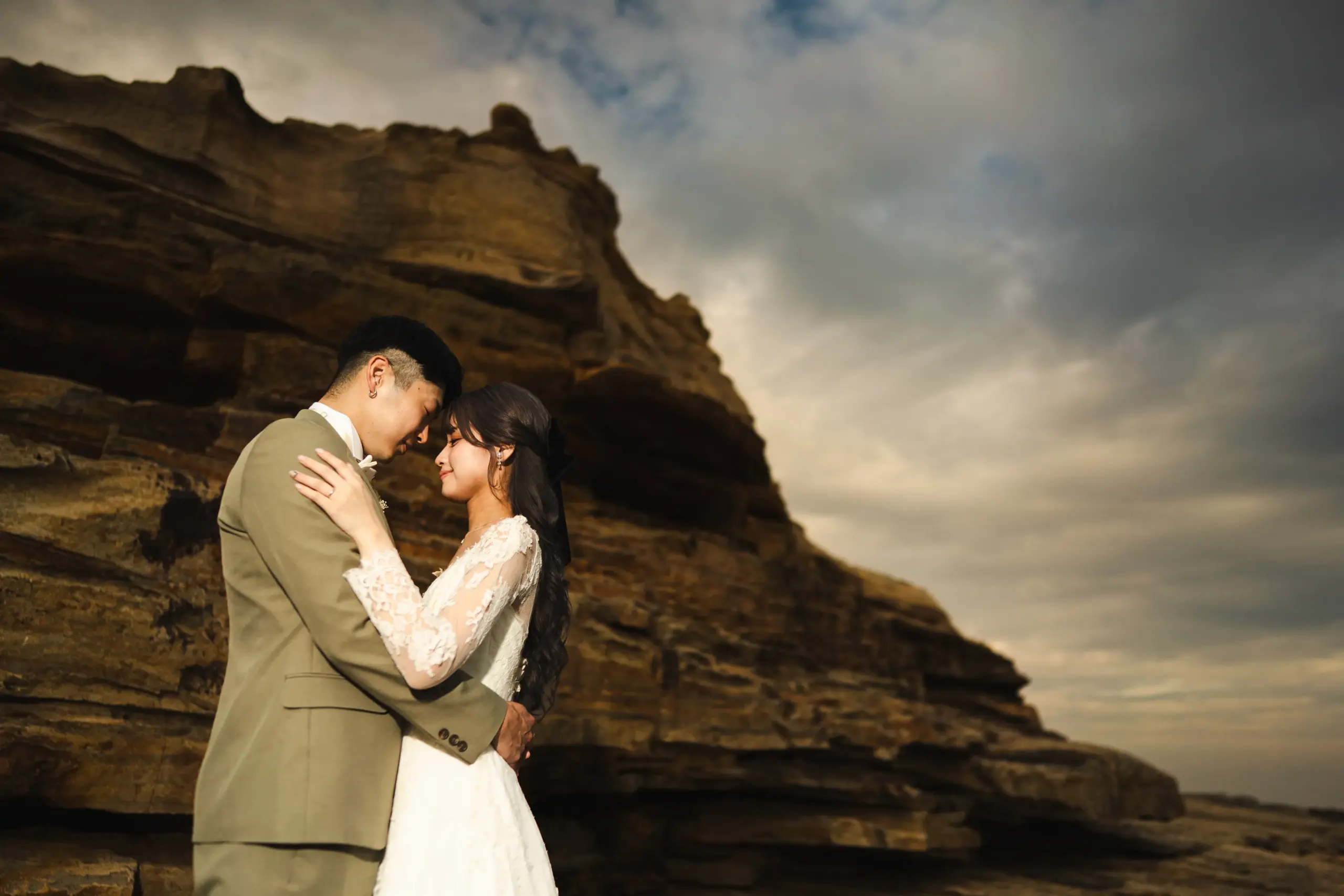 堺市にある写真館FYS Photographyでウェディング洋装ロケーションフォト