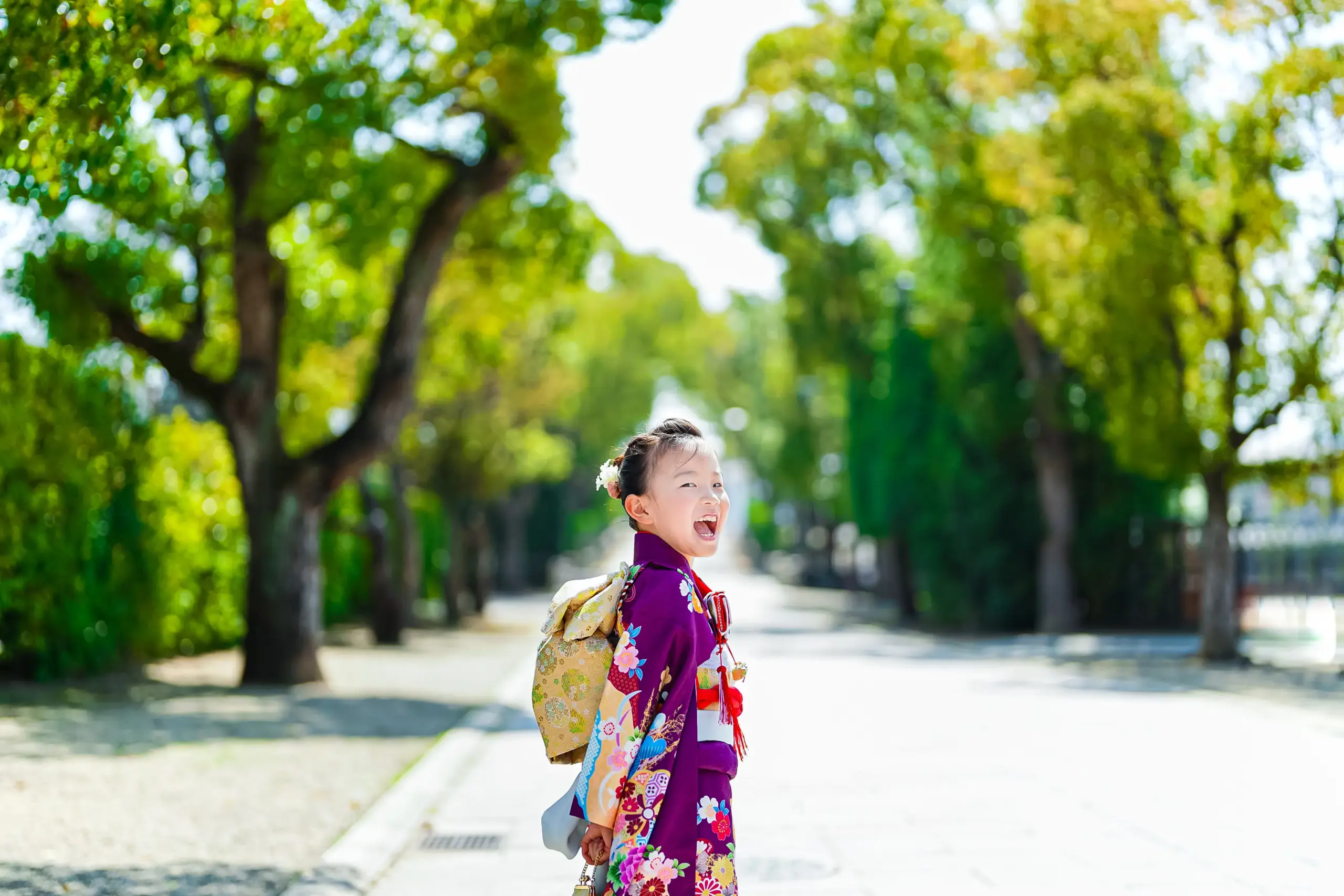 大阪府堺市にある写真館、FYS Photographyの七五三写真撮影