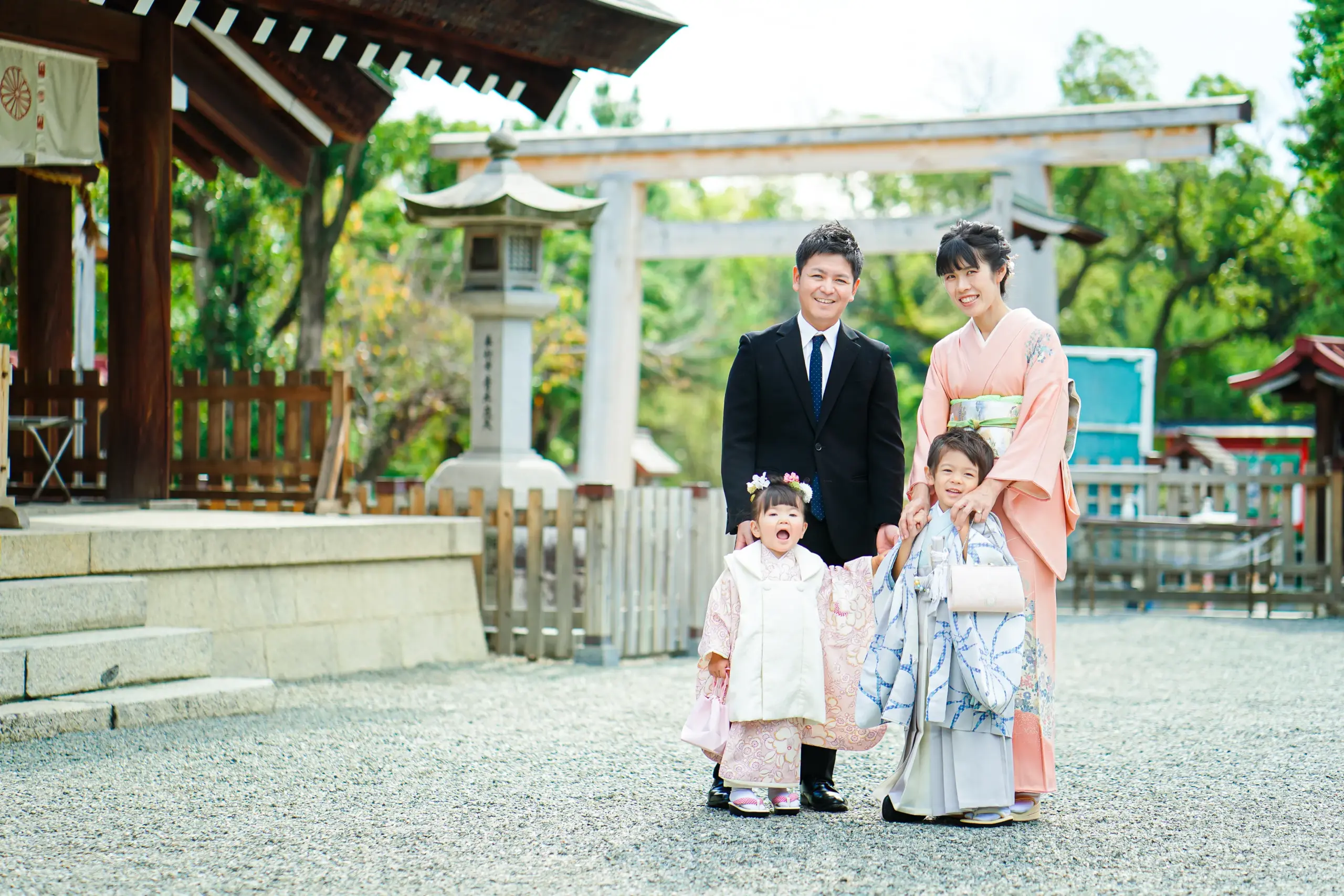 堺市にある写真館FYS Photographyの七五三写真撮影