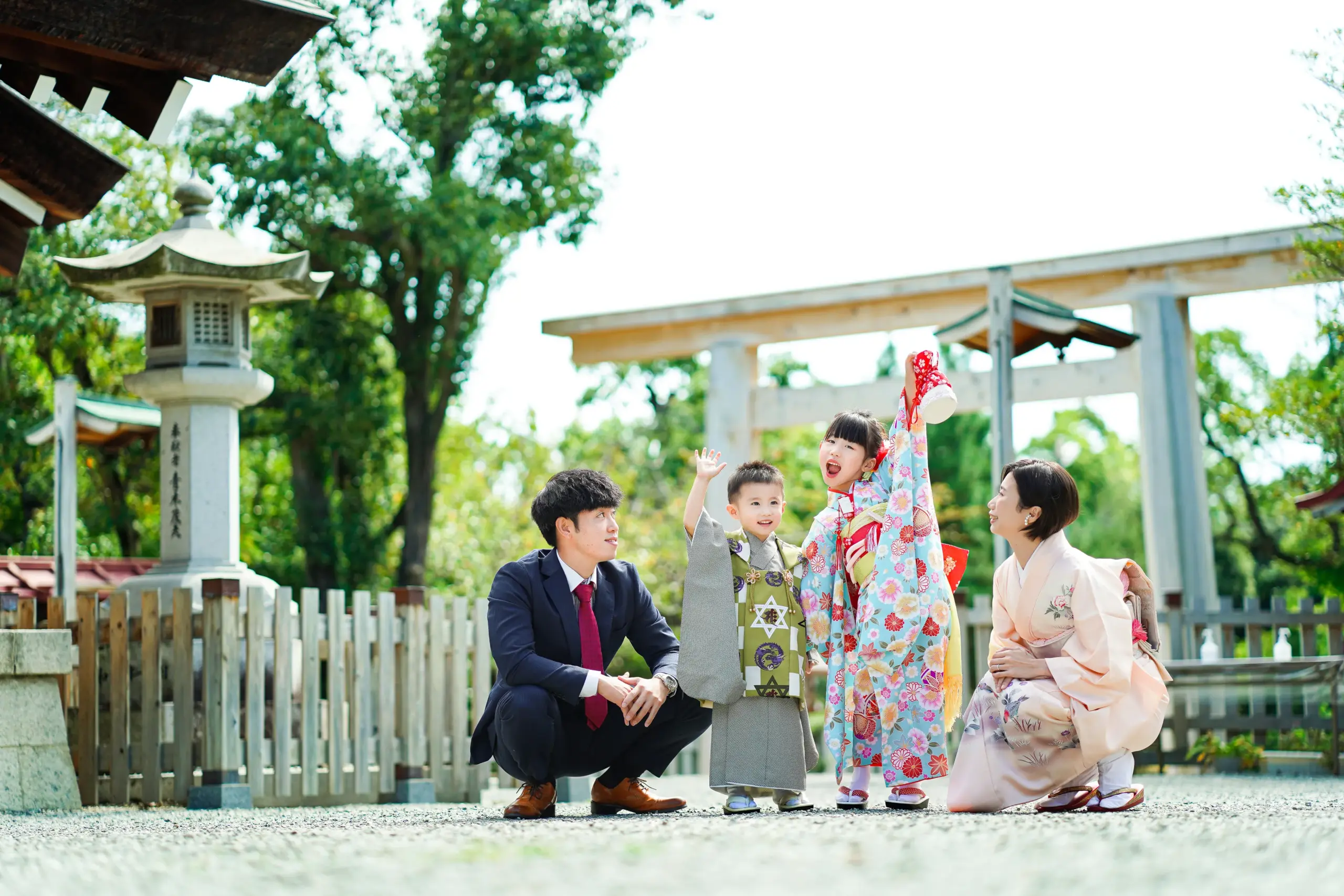 堺市にあるフォトスタジオFYS Photographyのおすすめする七五三出張撮影