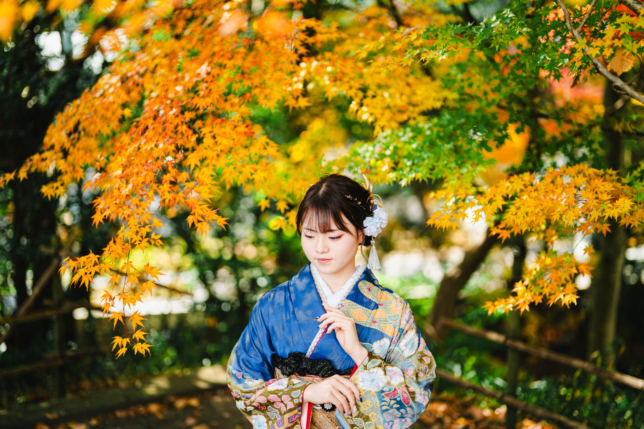 大阪府堺市にあるロケーション撮影に特化したフォトスタジオ、FYS Photographyの成人式写真撮影